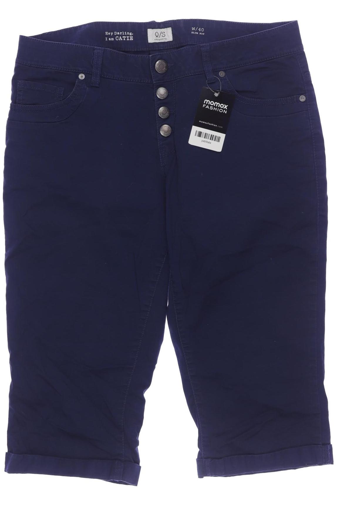

QS by s.Oliver Damen Shorts, marineblau, Gr. 40