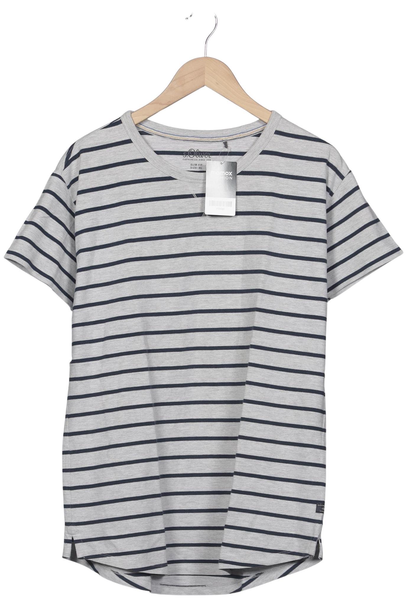 Thumbnail - QS by s.Oliver Herren T-Shirt, grau, Gr. 54