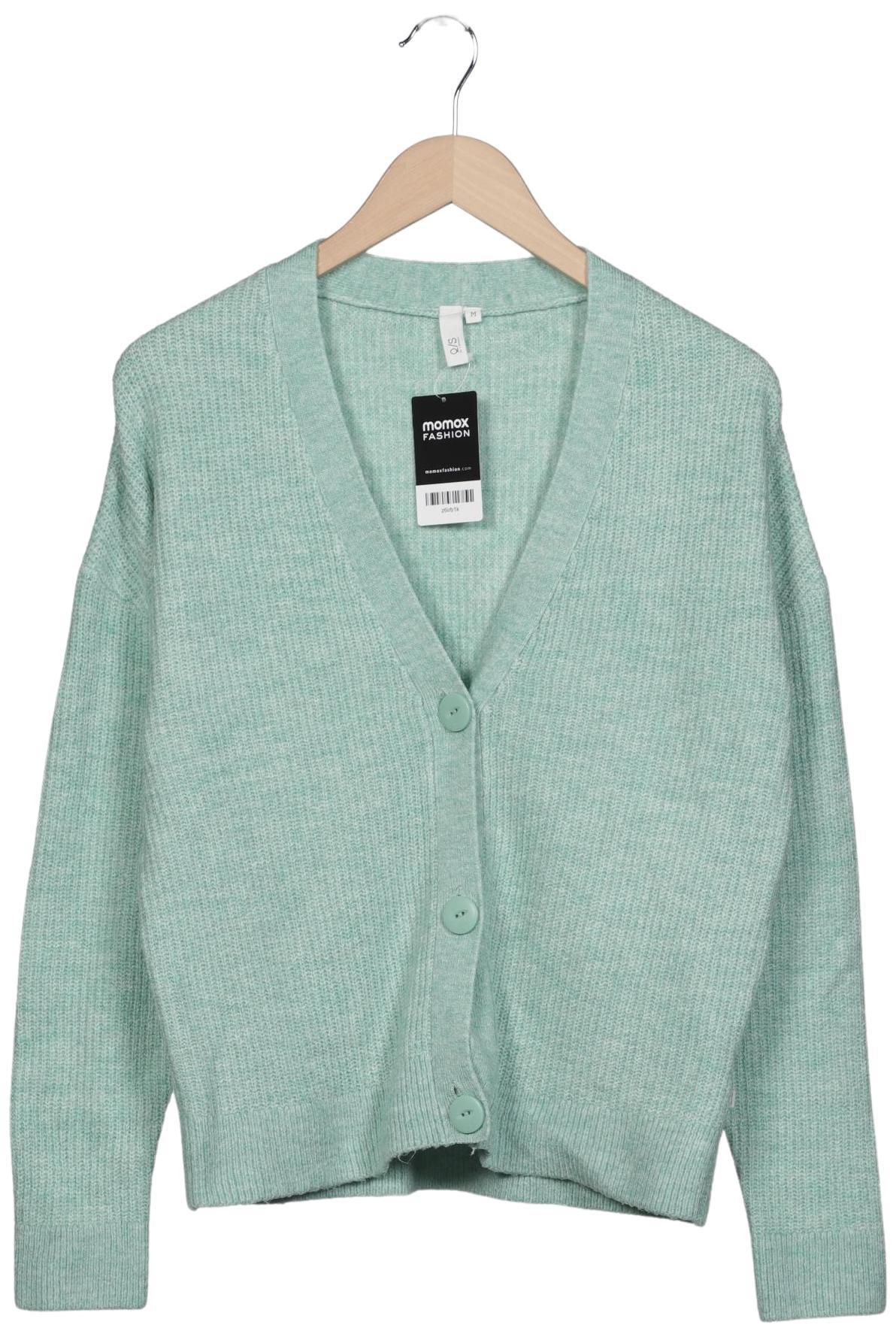 

QS by s.Oliver Damen Strickjacke, hellgrün, Gr. 38