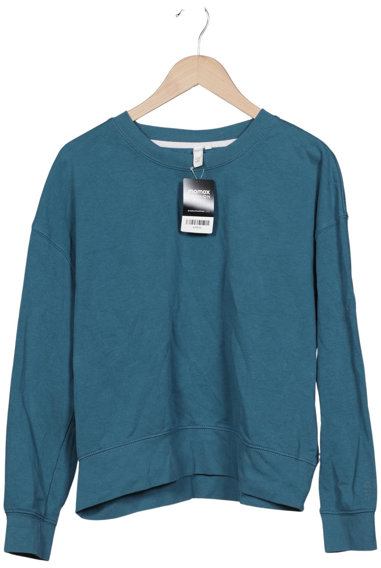 

QS by s.Oliver Damen Sweatshirt, türkis, Gr. 46