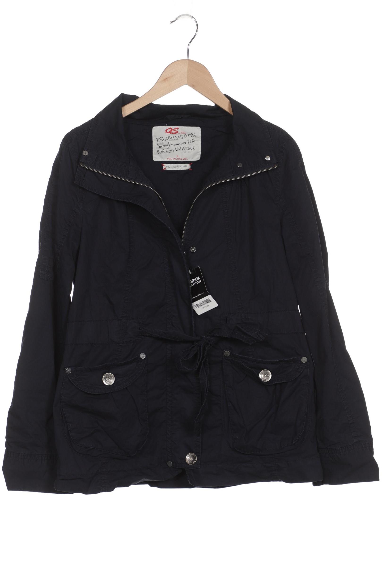 

QS by s.Oliver Damen Jacke, marineblau, Gr. 42