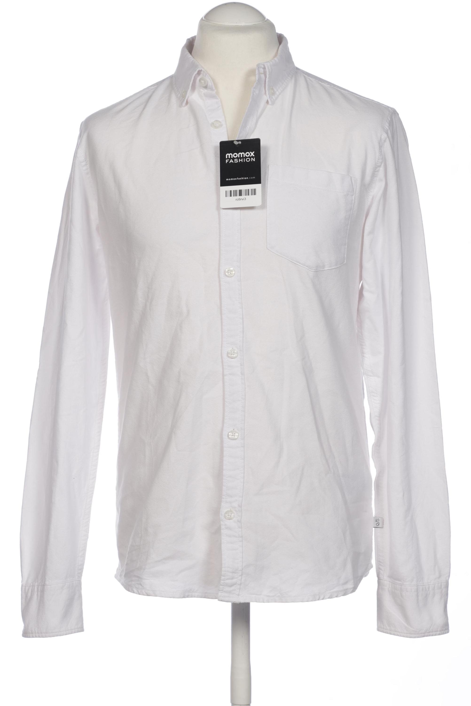 

QS by s.Oliver Herren Hemd, weiß, Gr. 48