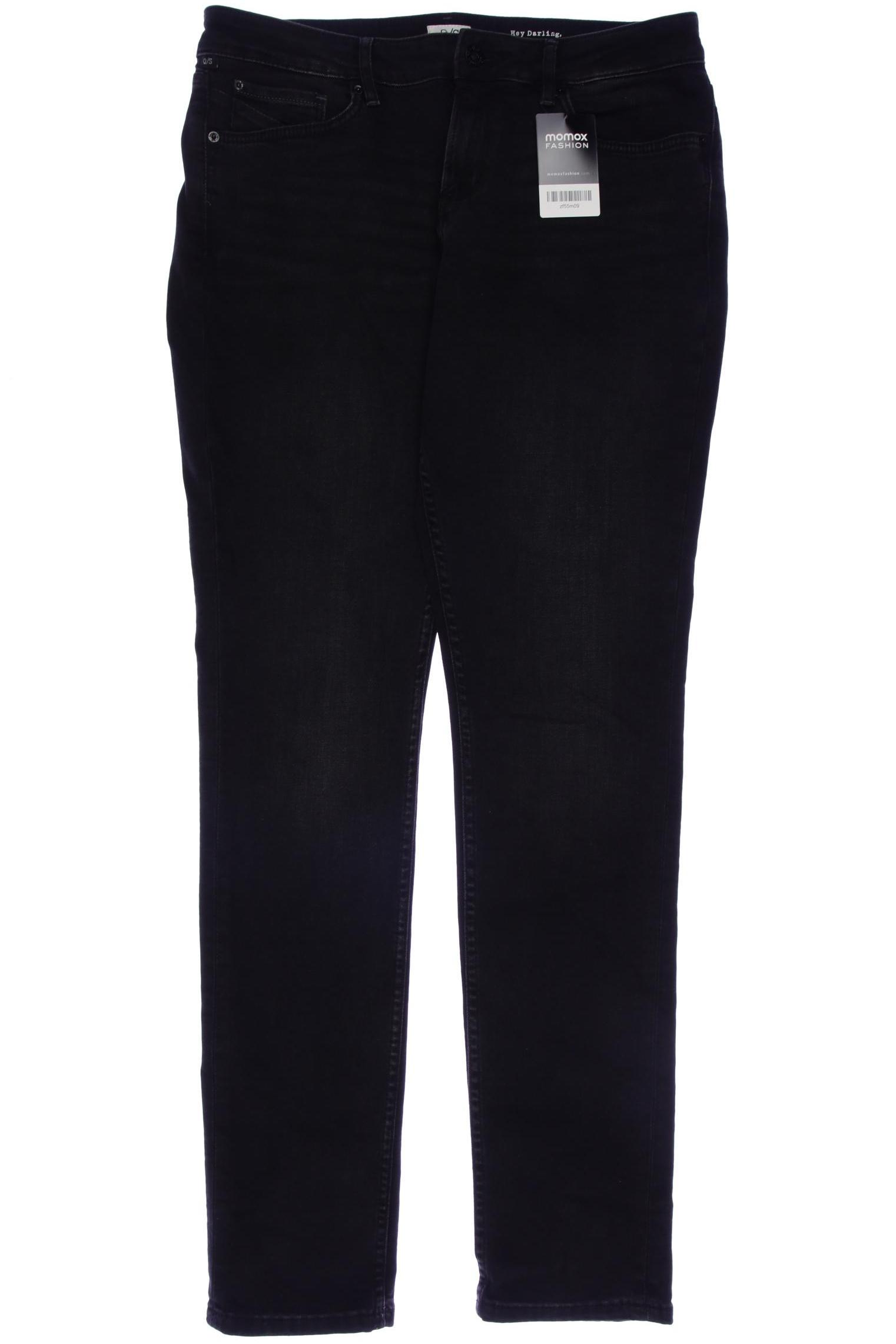 

QS by s.Oliver Damen Jeans, schwarz, Gr. 40