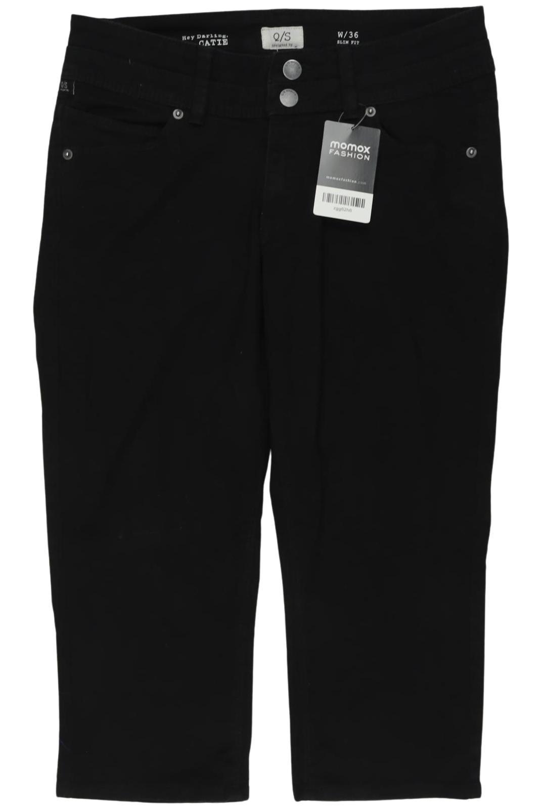 

QS by s.Oliver Damen Jeans, schwarz, Gr. 36