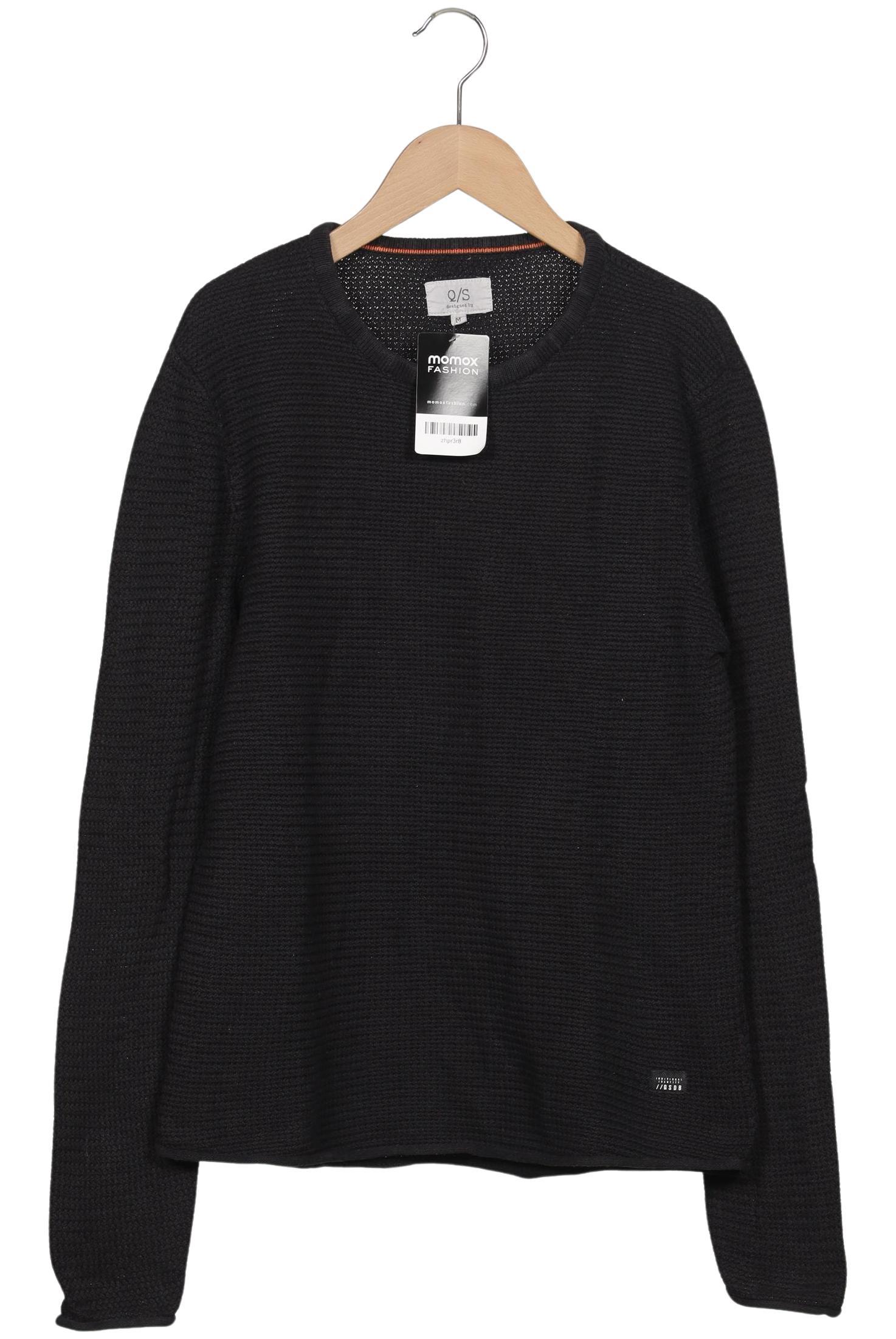 Thumbnail - QS by s.Oliver Herren Pullover, schwarz, Gr. 48