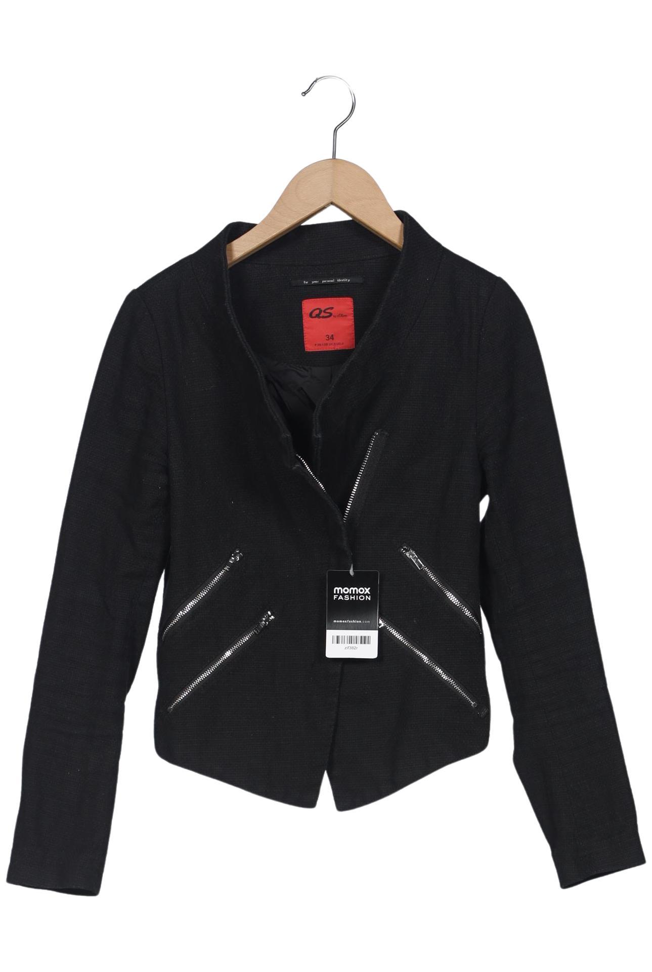 

QS by s.Oliver Damen Jacke, schwarz, Gr. 34