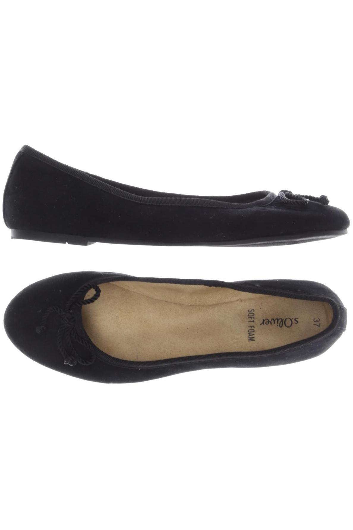 

QS by s.Oliver Damen Ballerinas, schwarz, Gr. 37