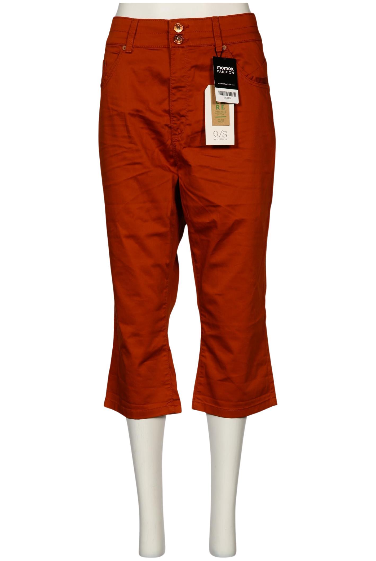 

QS by s.Oliver Damen Stoffhose, orange, Gr. 44