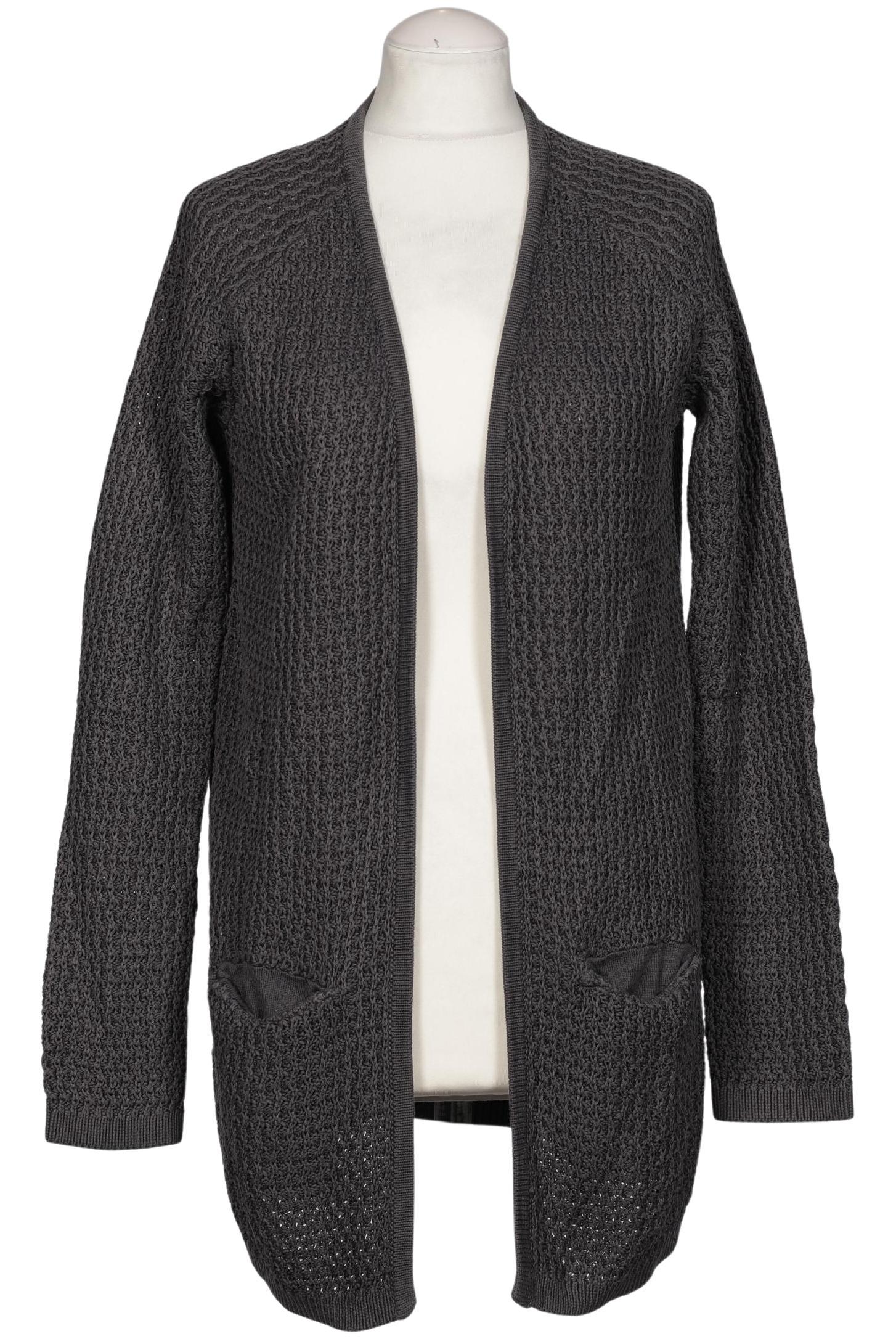 

QS by s.Oliver Damen Strickjacke, grau, Gr. 36