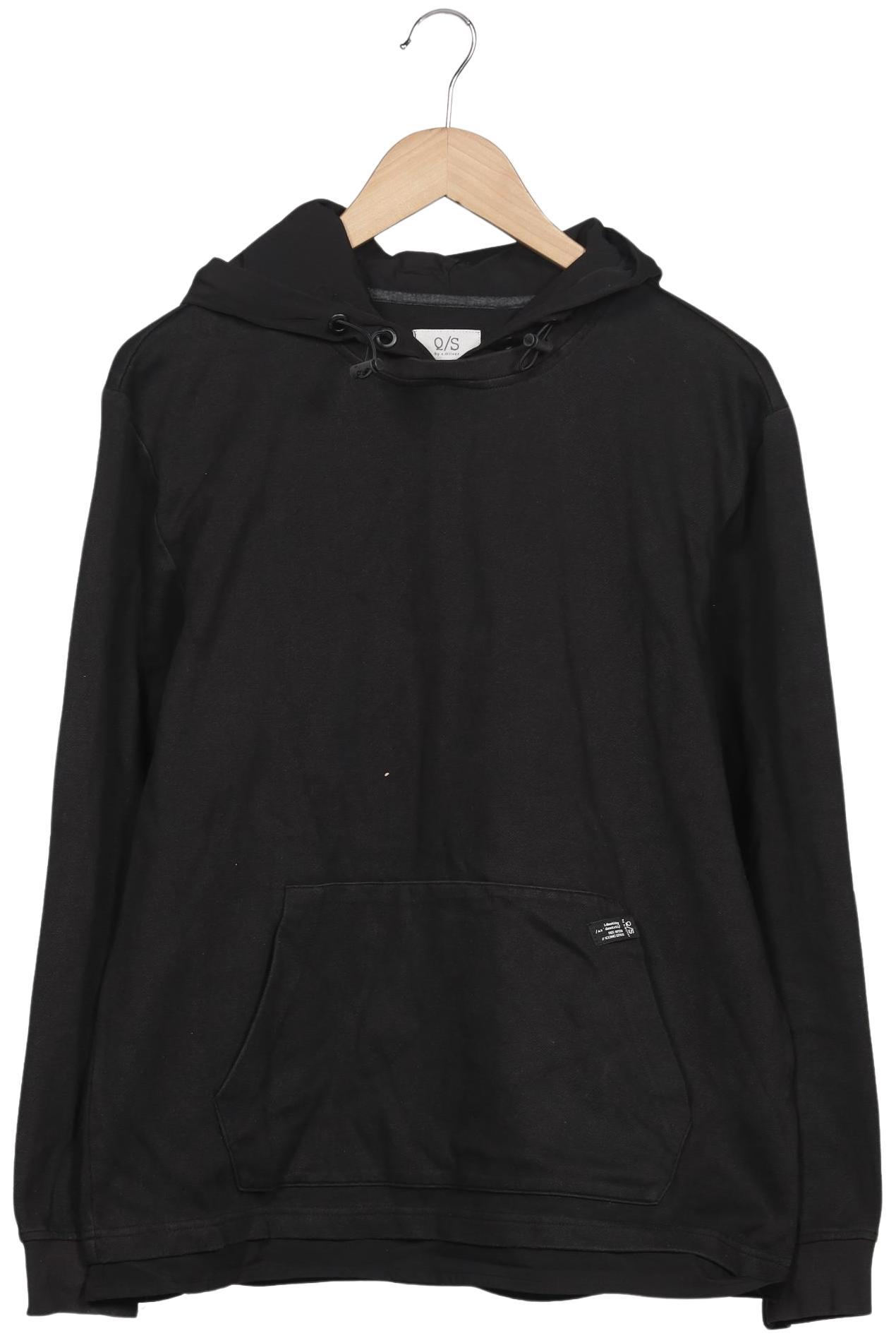 

QS by s.Oliver Damen Kapuzenpullover, schwarz, Gr. 42