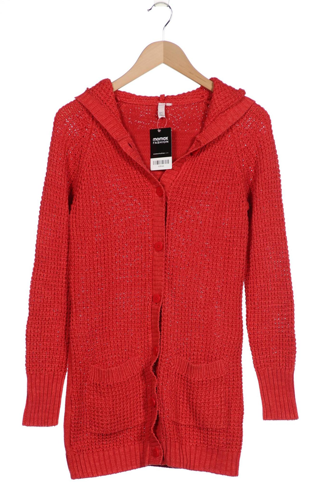 

QS by s.Oliver Damen Strickjacke, rot, Gr. 38