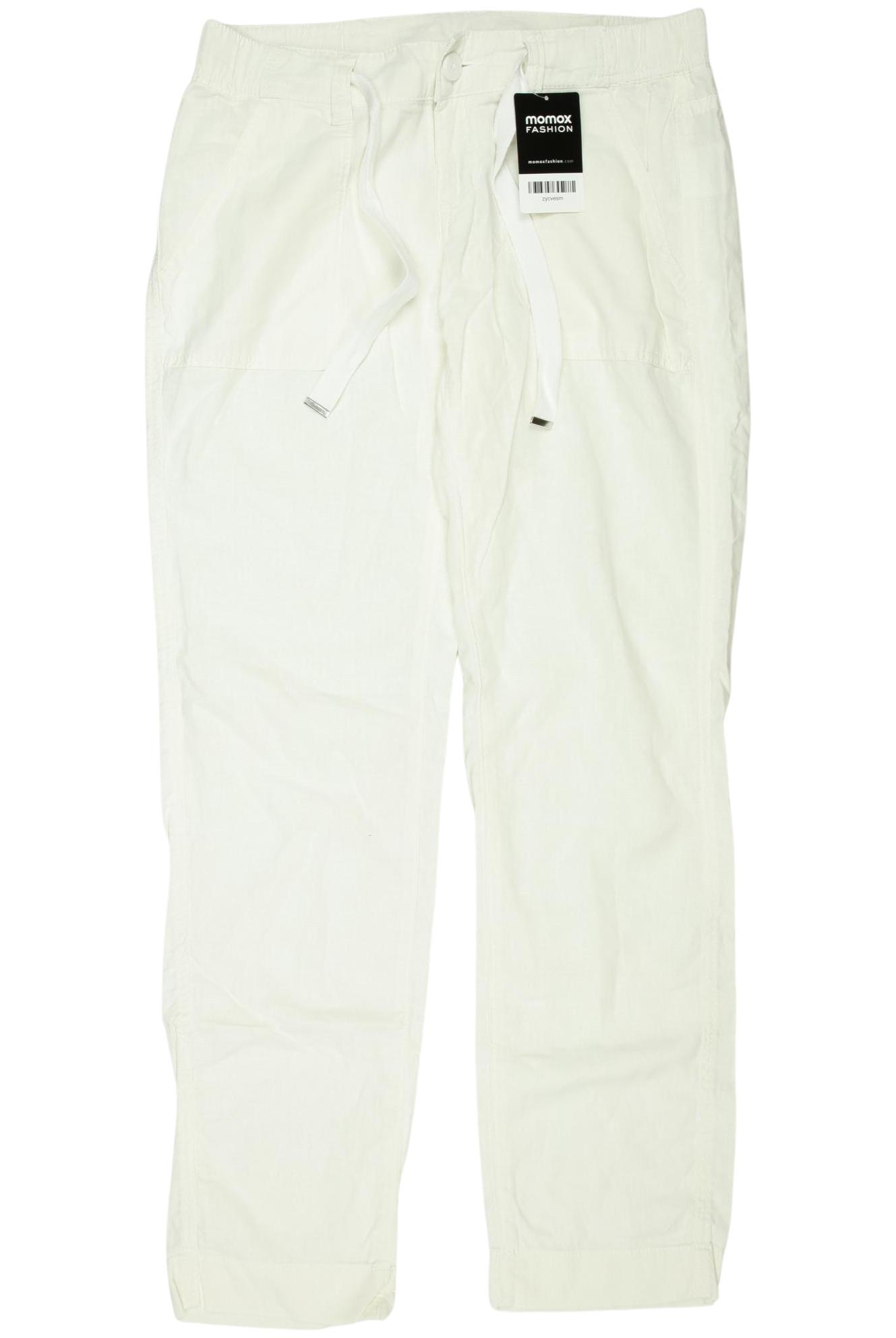 

QS by s.Oliver Damen Stoffhose, weiß, Gr. 34