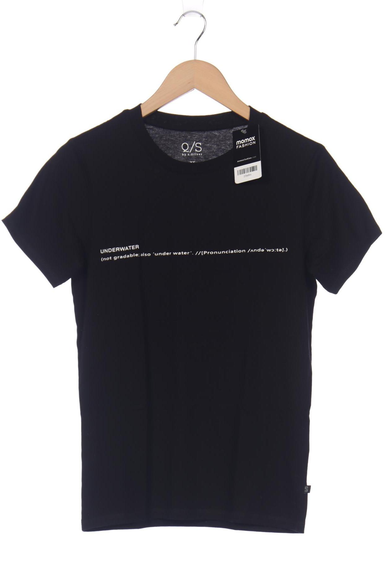 

QS by s.Oliver Herren T-Shirt, schwarz