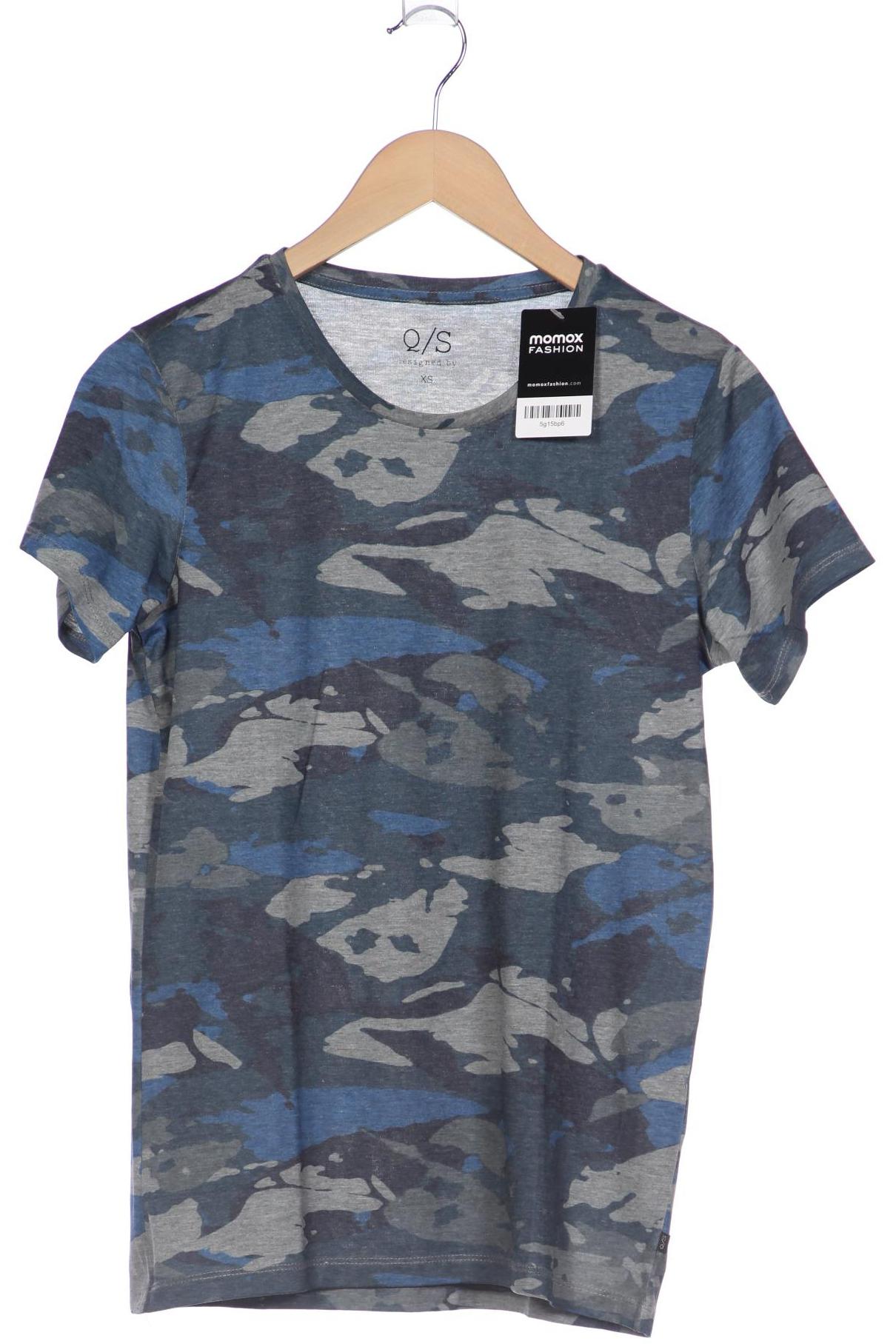 

QS by s.Oliver Herren T-Shirt, blau