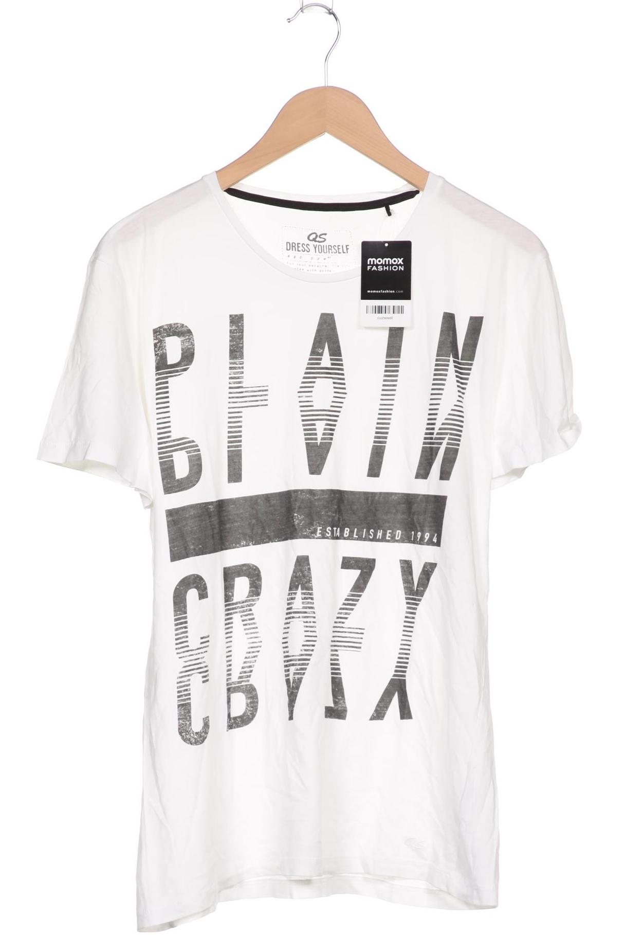 

QS by s.Oliver Herren T-Shirt, weiß