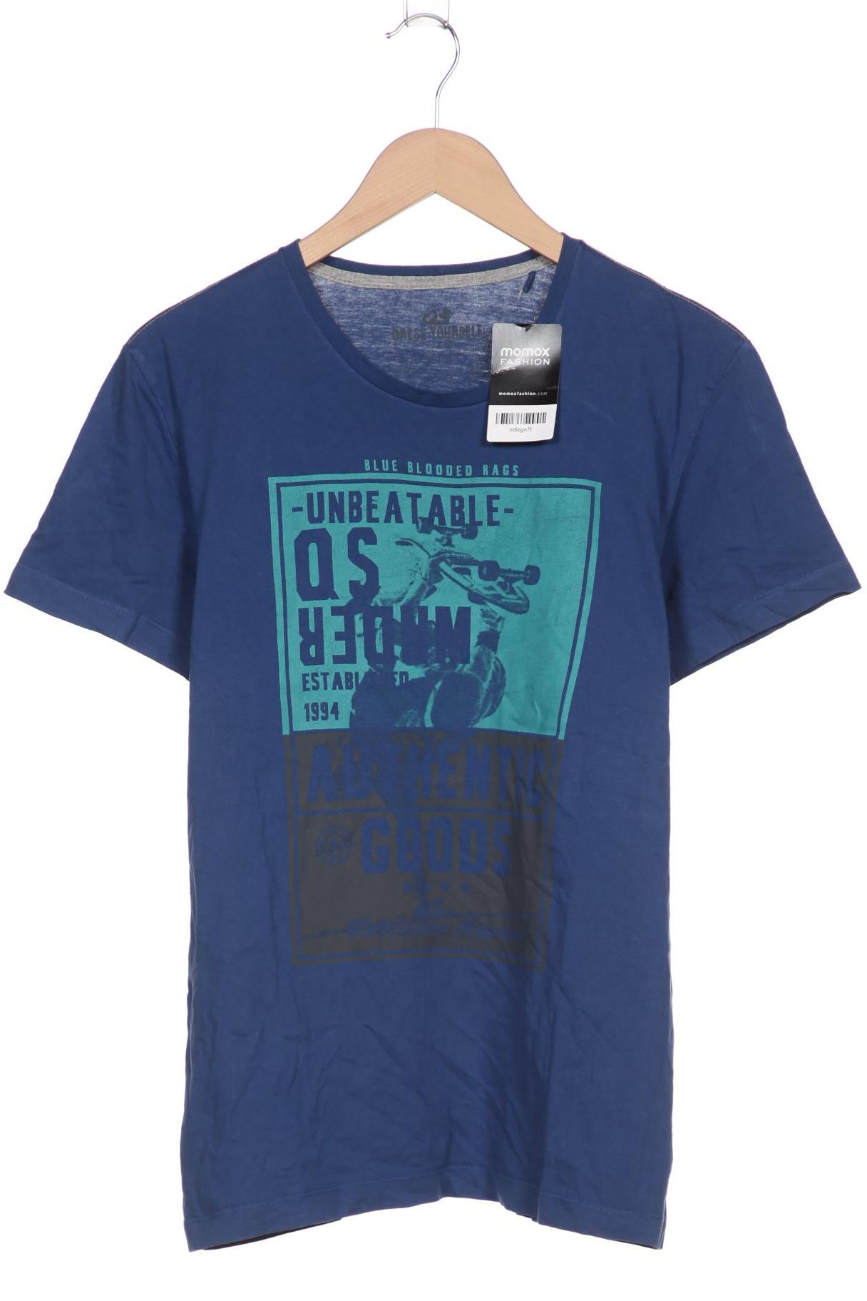 

QS by s.Oliver Herren T-Shirt, blau