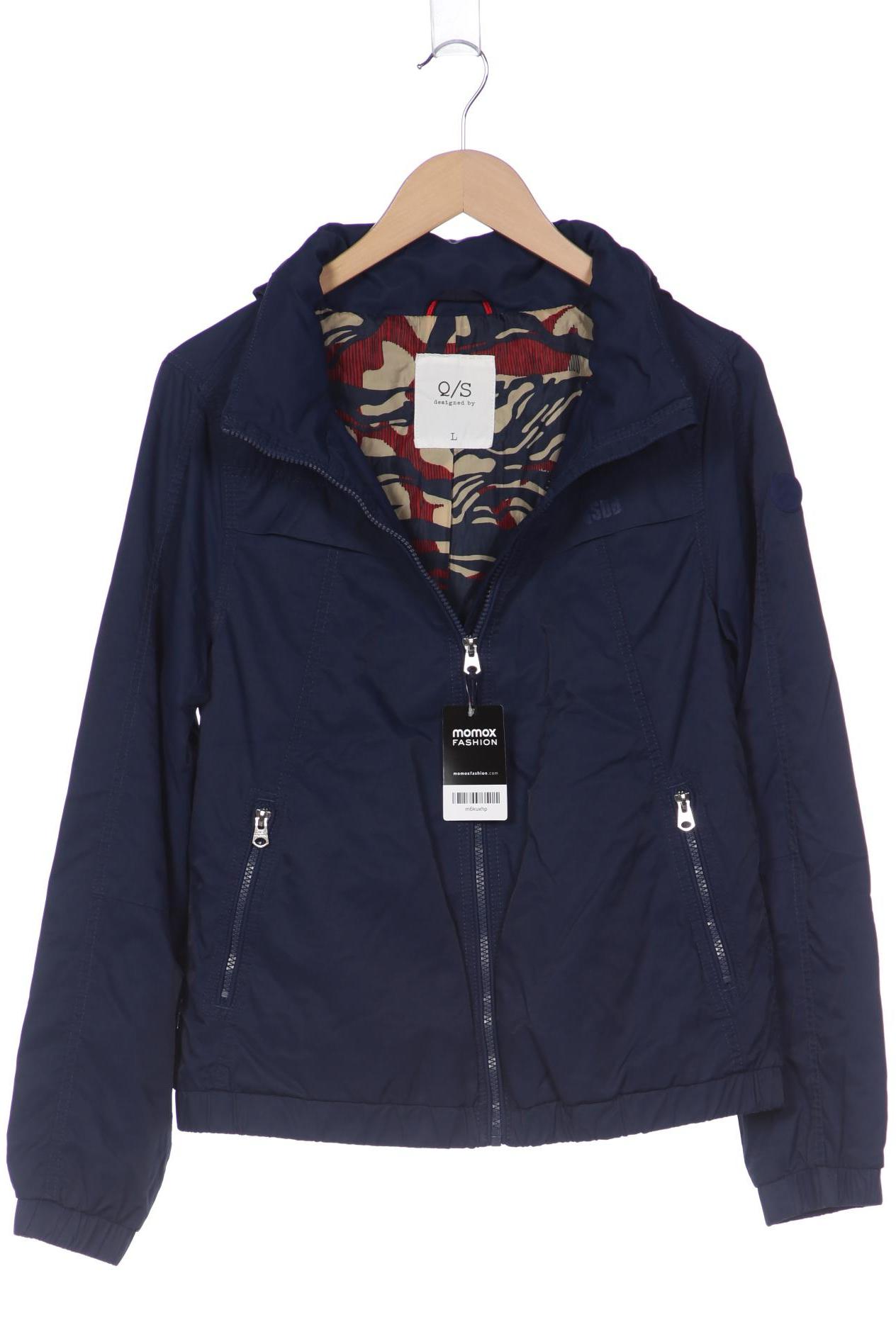 

QS by s.Oliver Damen Jacke, marineblau