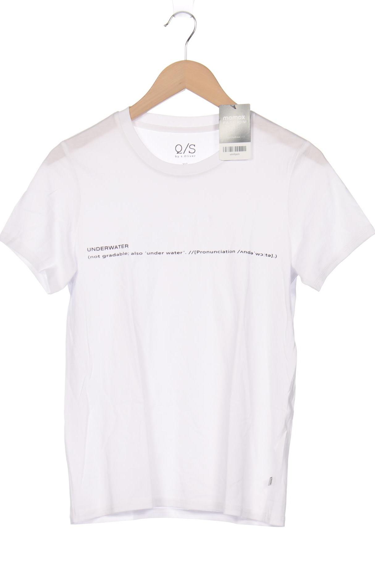 

QS by s.Oliver Herren T-Shirt, weiß