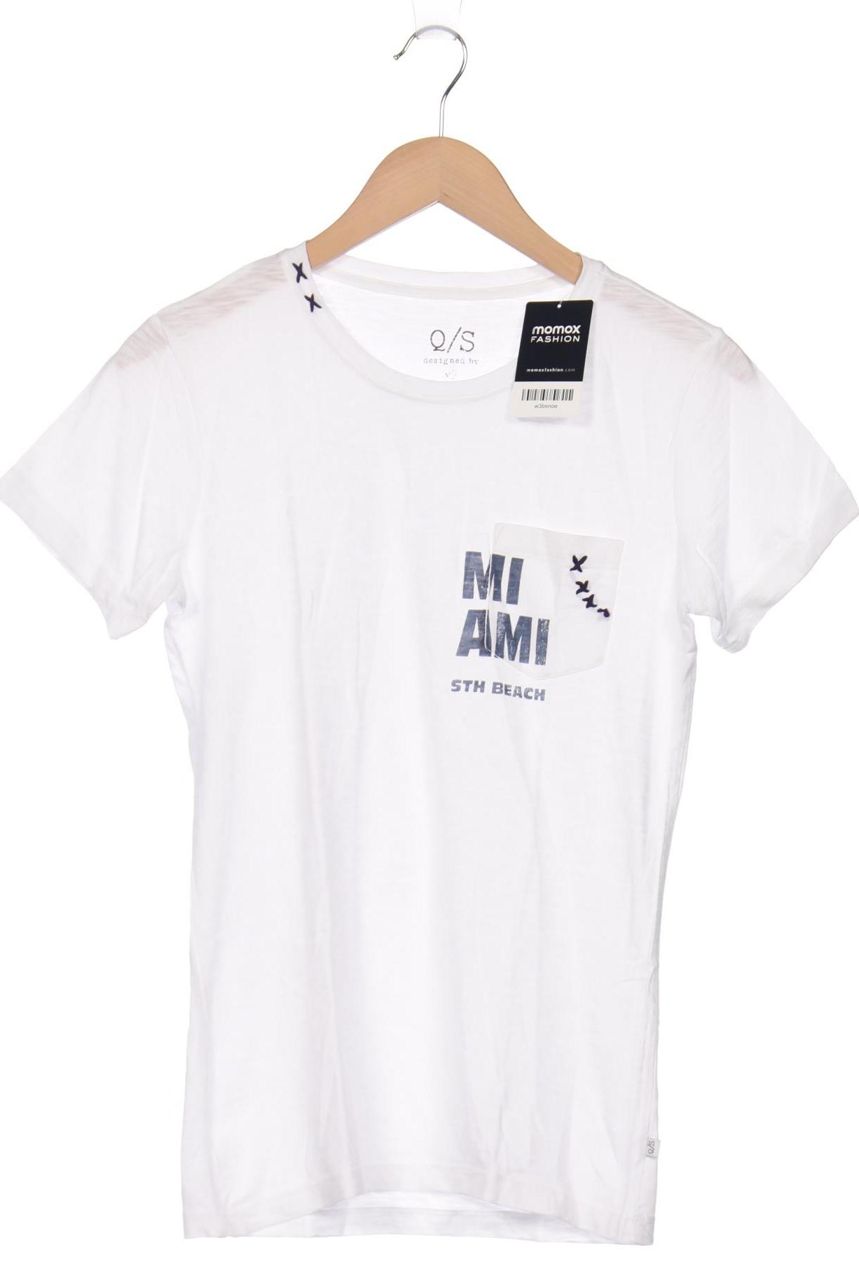 

QS by s.Oliver Herren T-Shirt, weiß