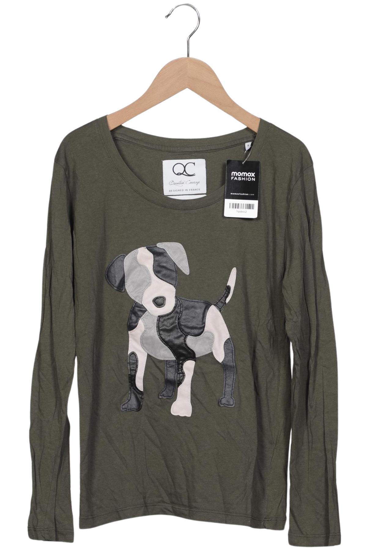 

Quantum Courage Damen Langarmshirt, grün, Gr. 36