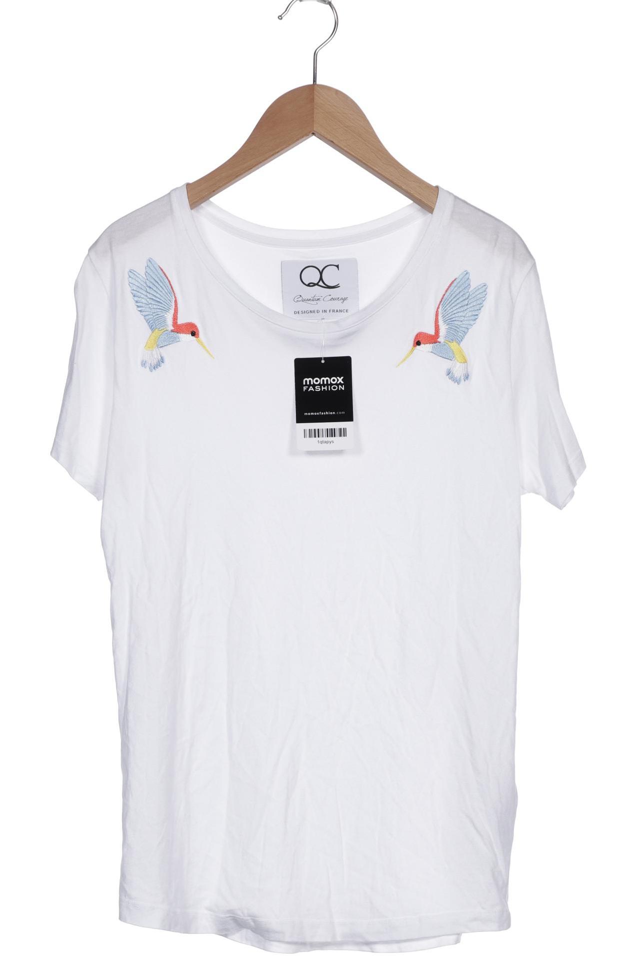 

QUANTUM COURAGE Damen T-Shirt, weiß