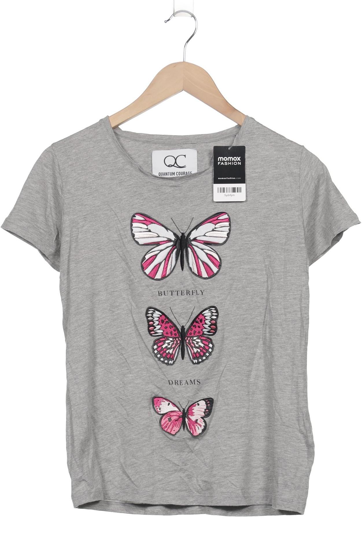 

Quantum Courage Damen T-Shirt, grau, Gr. 36