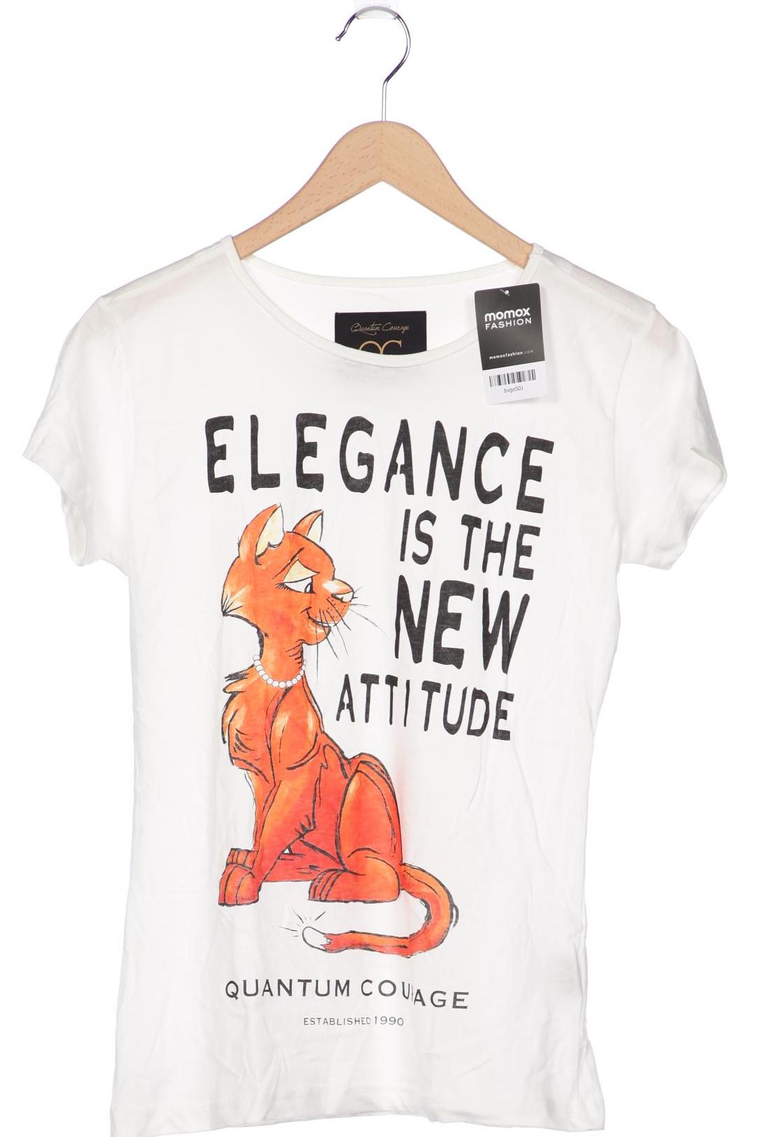 

Quantum Courage Damen T-Shirt, weiß, Gr. 38