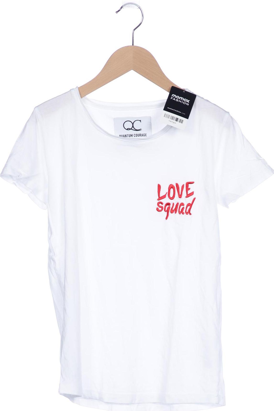 

QUANTUM COURAGE Damen T-Shirt, weiß