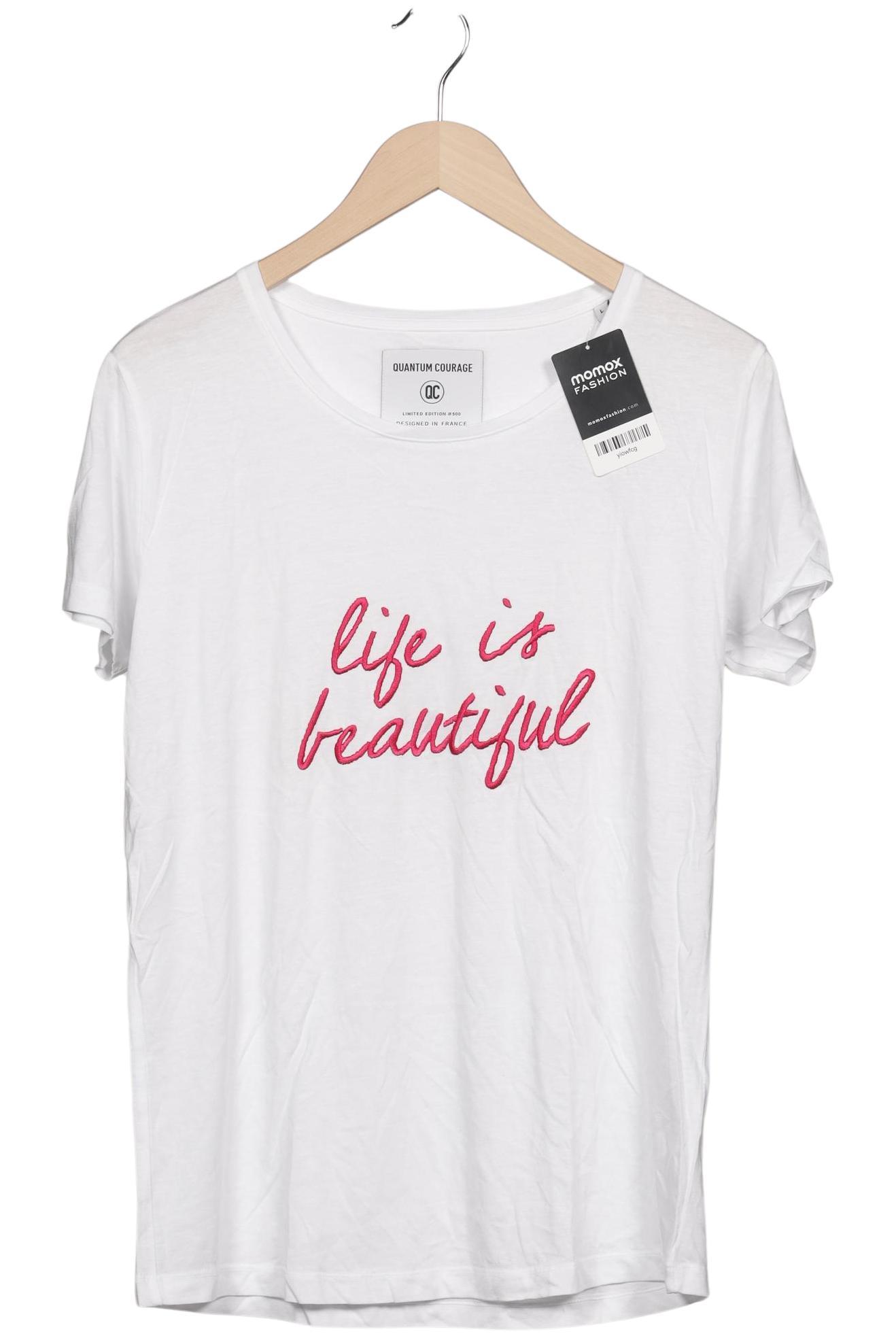 

Quantum Courage Damen T-Shirt, weiß, Gr. 42
