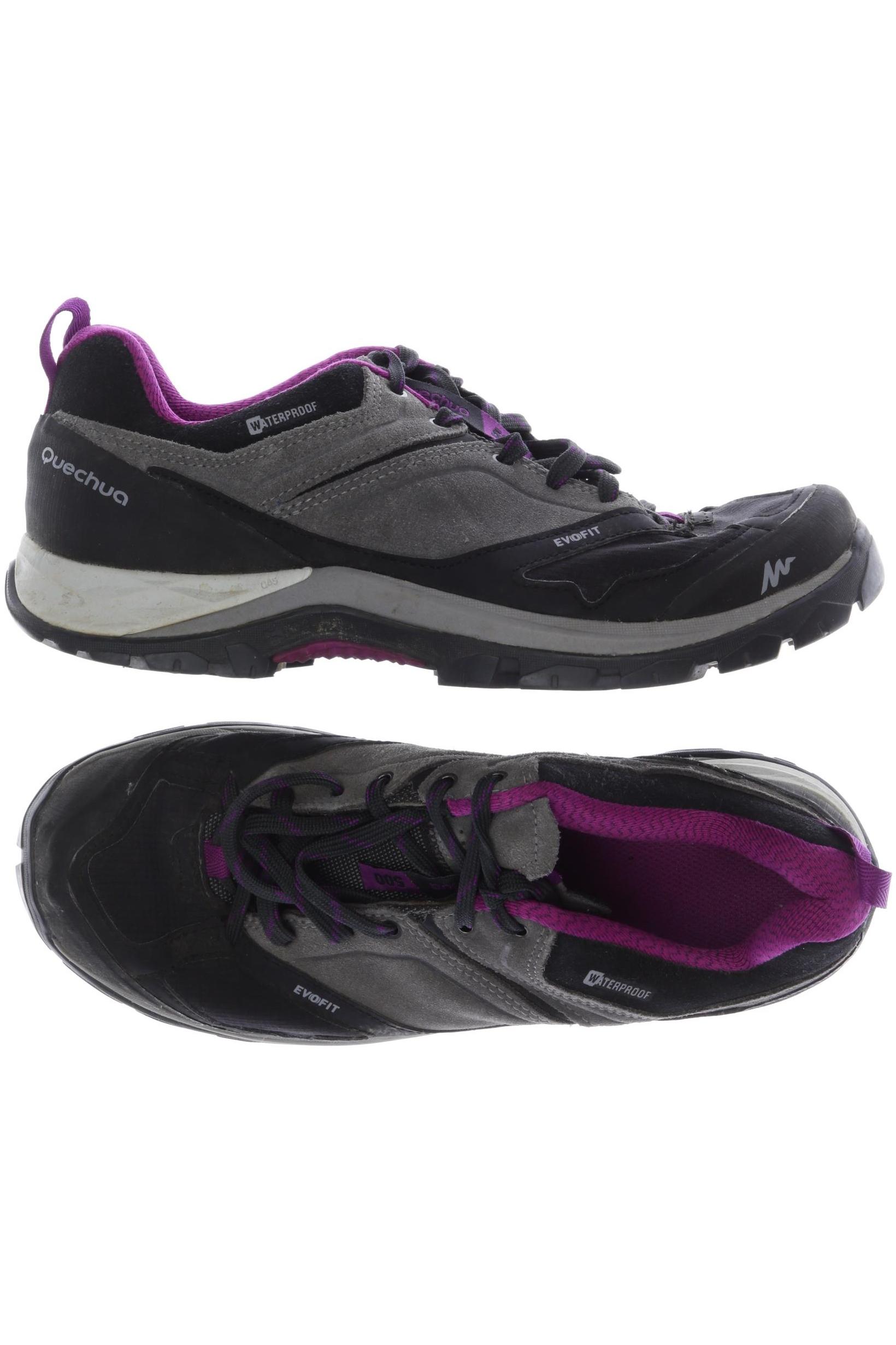 

quechua Damen Halbschuh, schwarz, Gr. 40