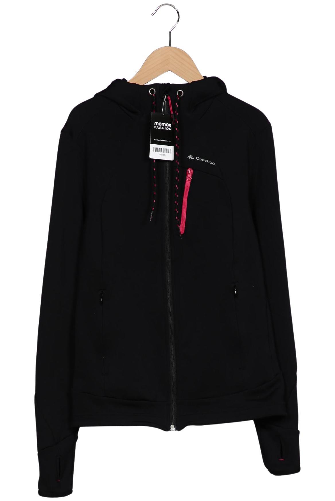 

quechua Damen Kapuzenpullover, schwarz, Gr. 36