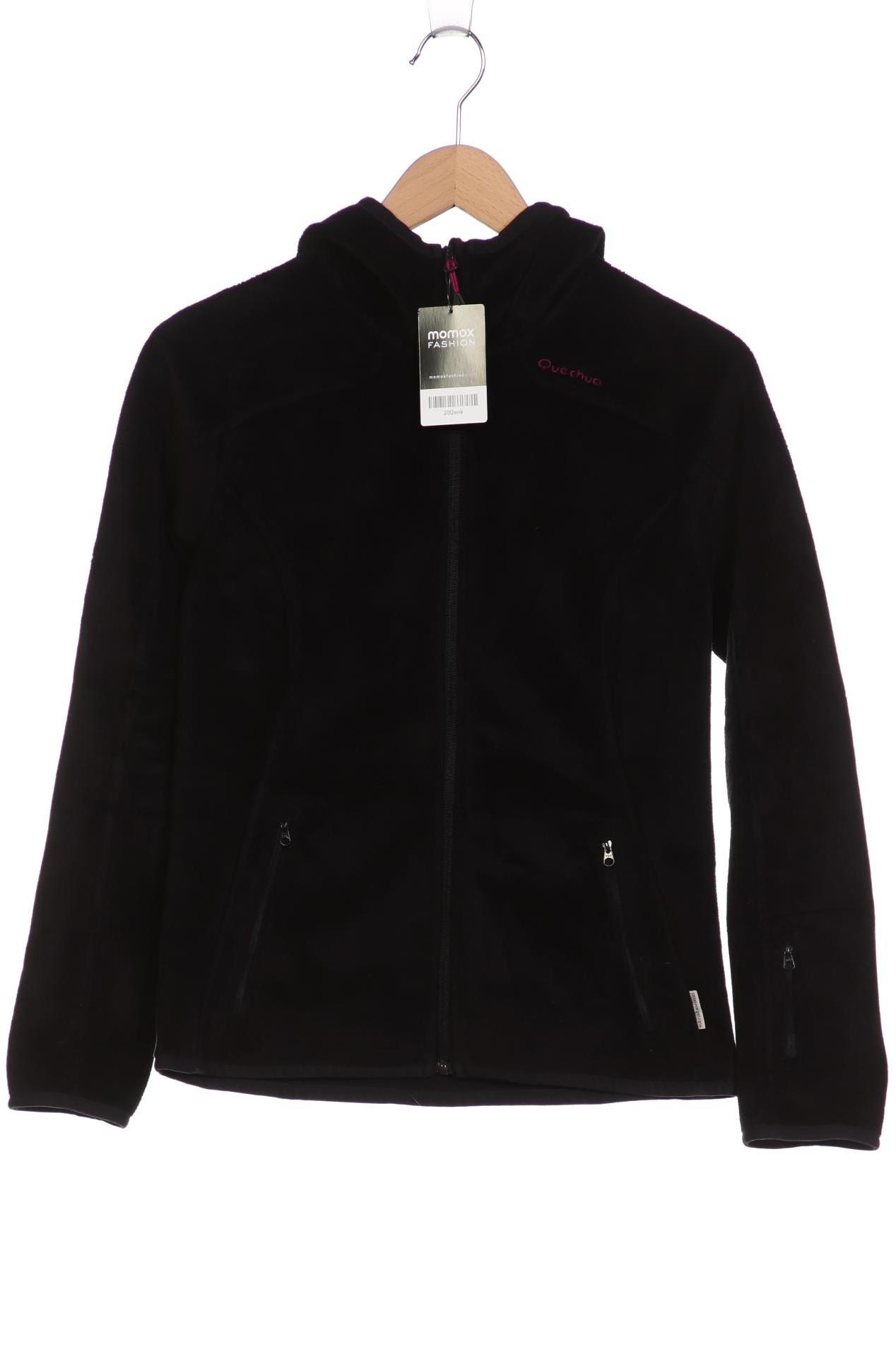 

quechua Damen Kapuzenpullover, schwarz, Gr. 38