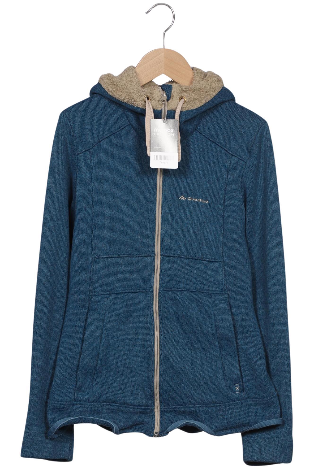 

quechua Damen Kapuzenpullover, blau, Gr. 38