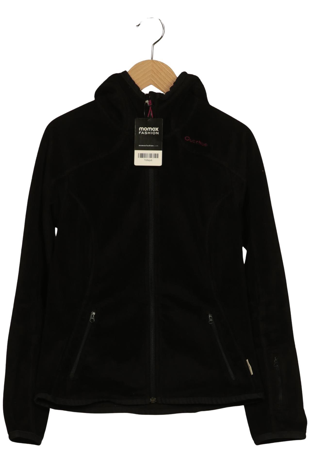 

quechua Damen Kapuzenpullover, schwarz, Gr. 34