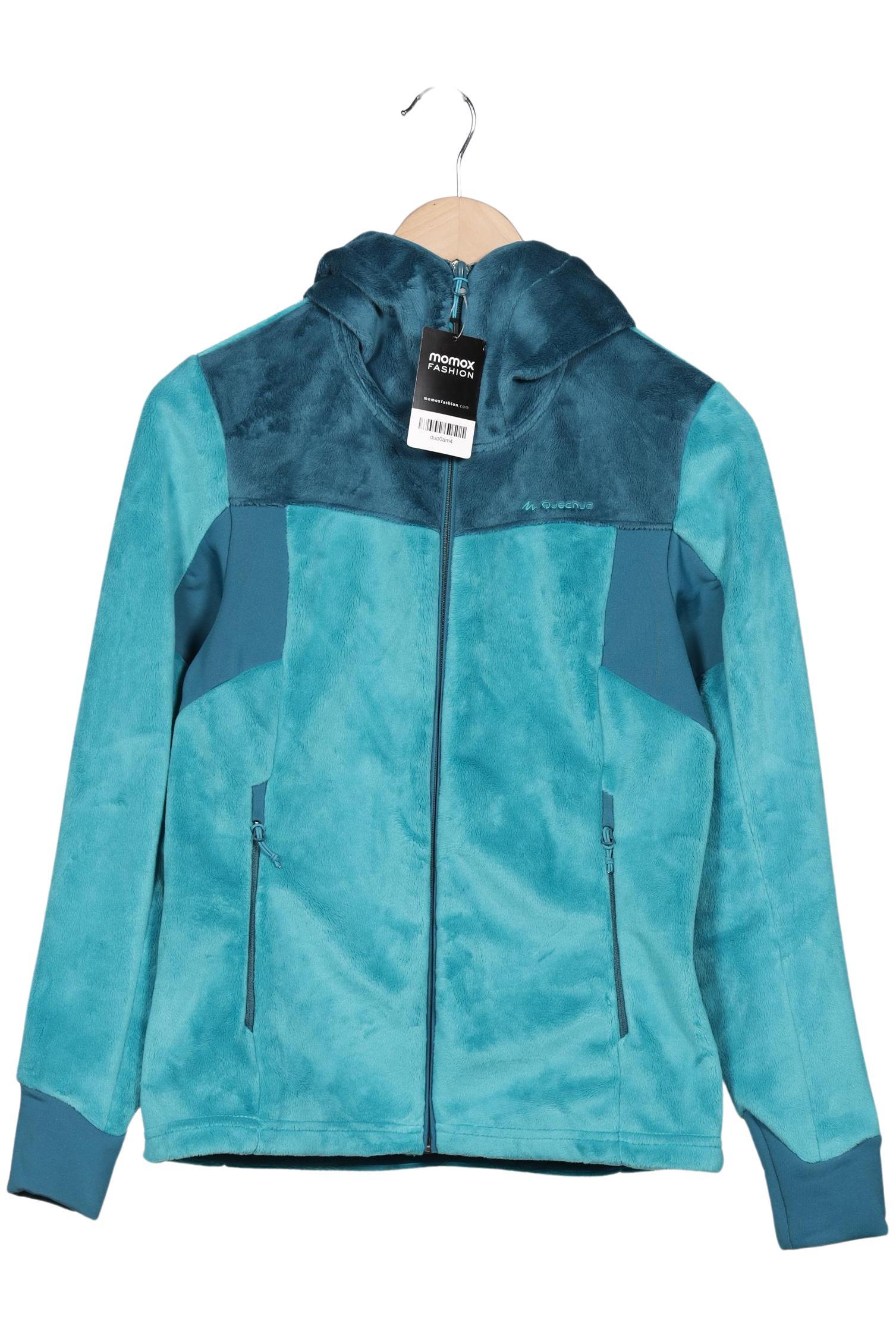 

quechua Damen Kapuzenpullover, türkis, Gr. 38