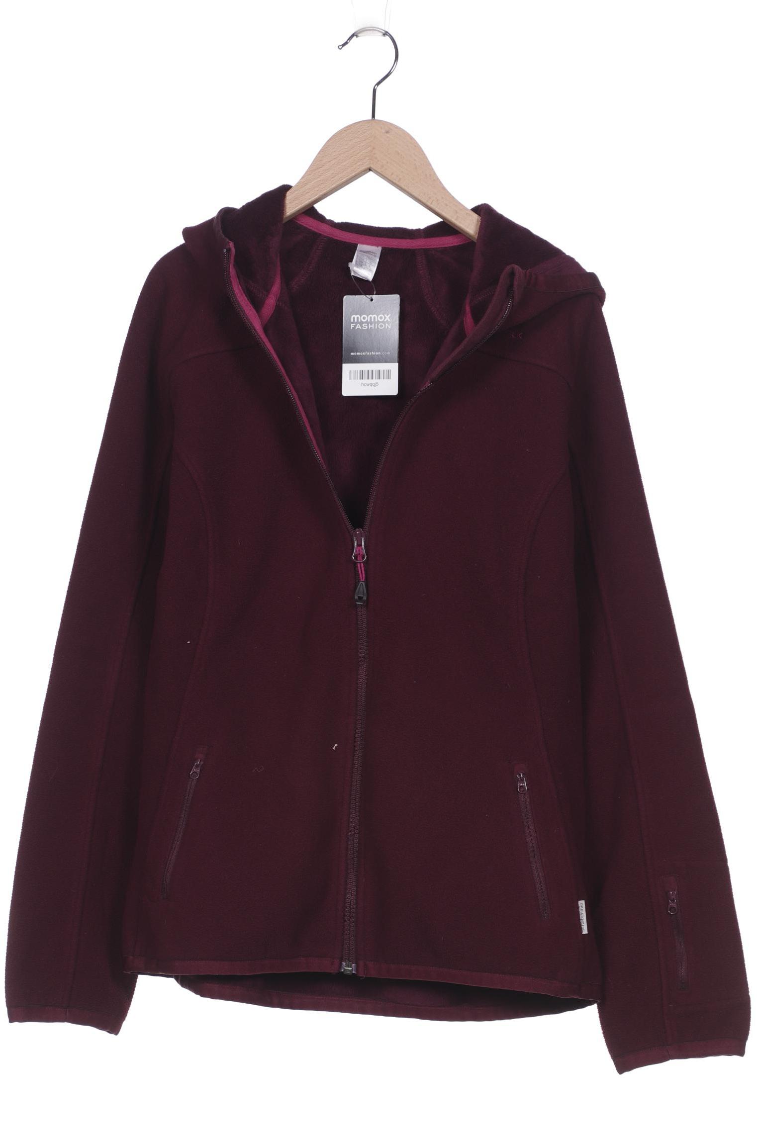 

quechua Damen Kapuzenpullover, bordeaux, Gr. 44