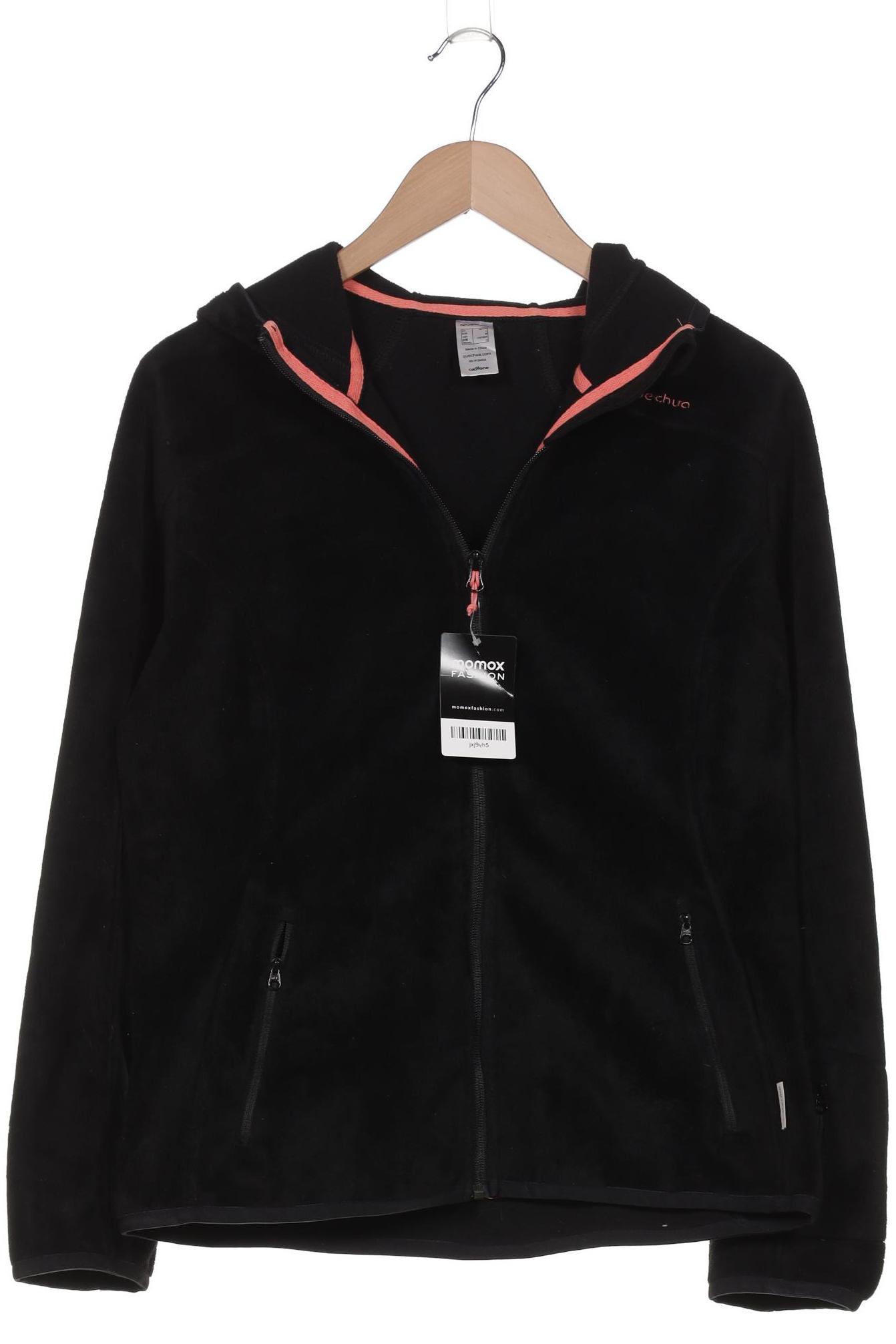

quechua Damen Kapuzenpullover, schwarz, Gr. 42