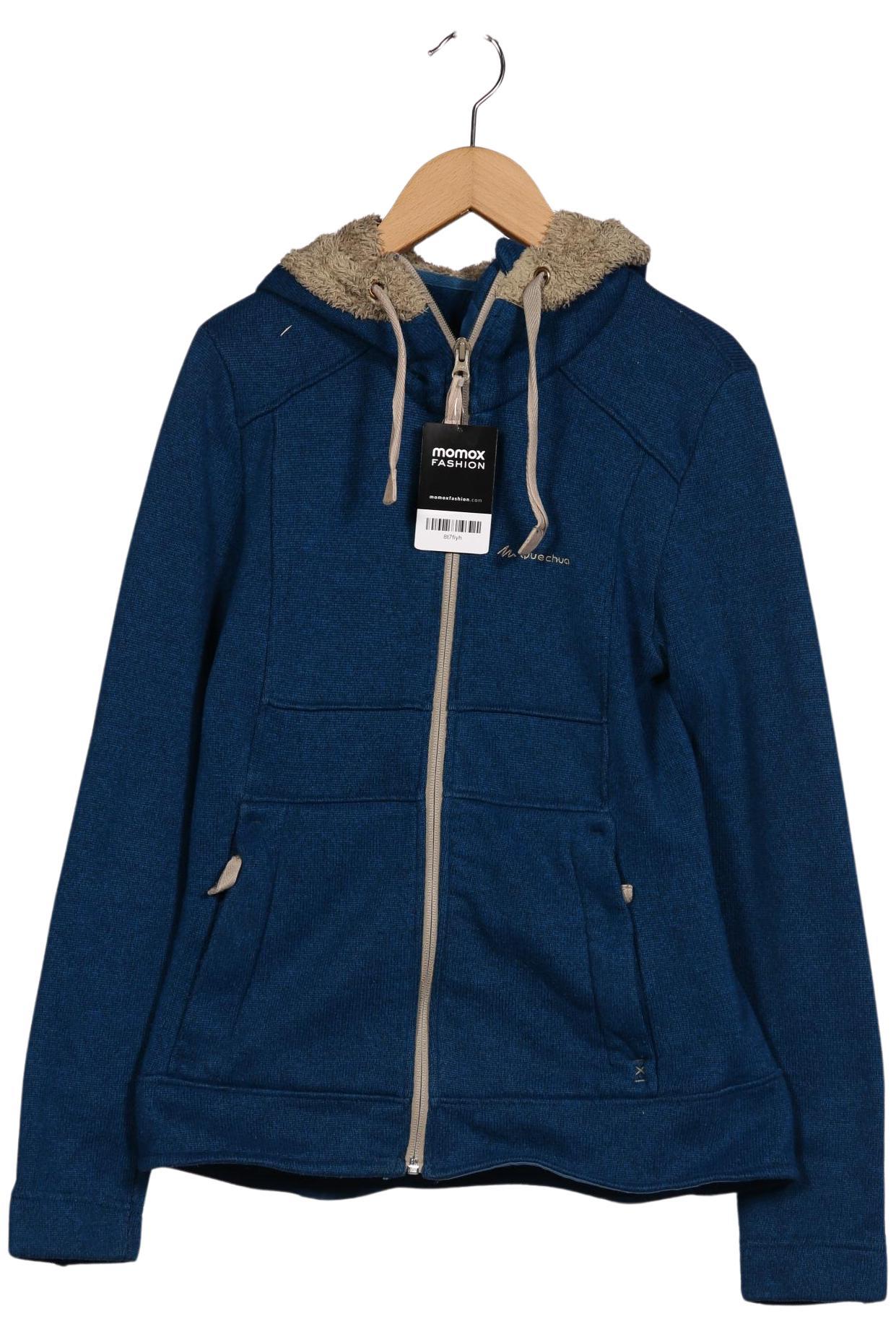 

quechua Damen Kapuzenpullover, blau, Gr. 38