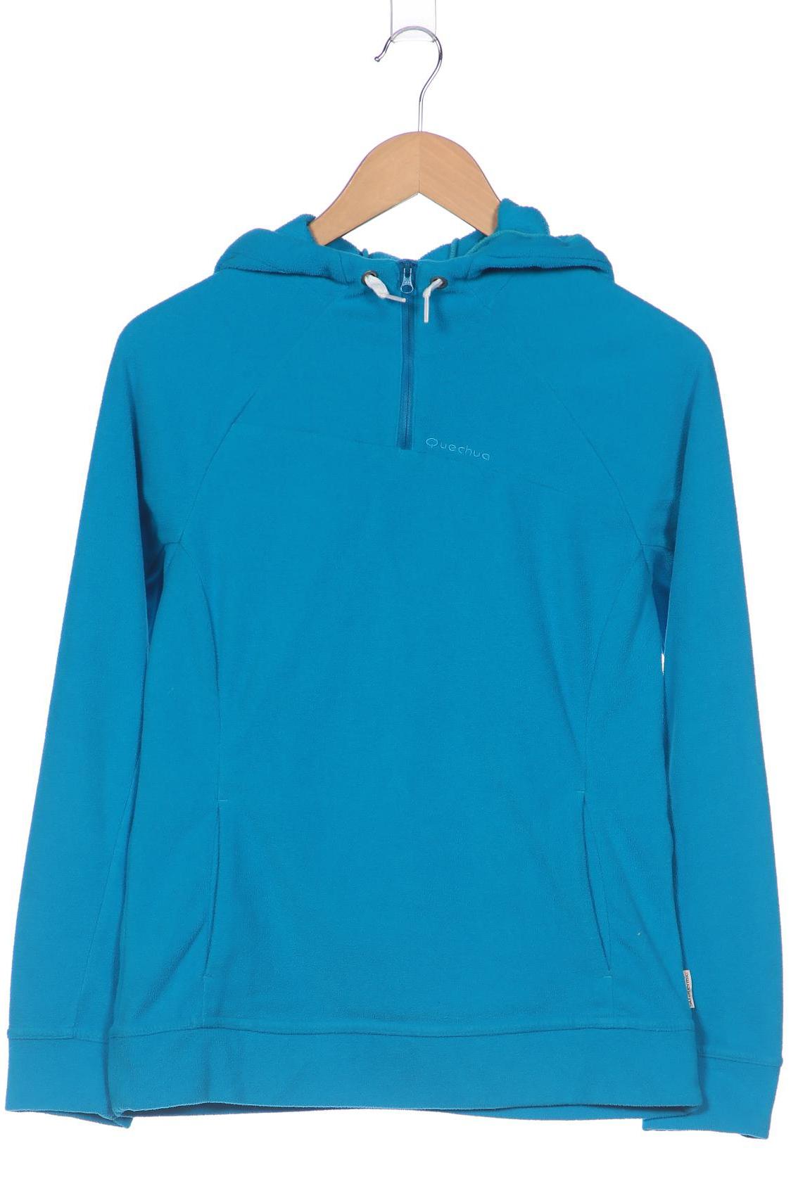 

quechua Damen Kapuzenpullover, blau, Gr. 38