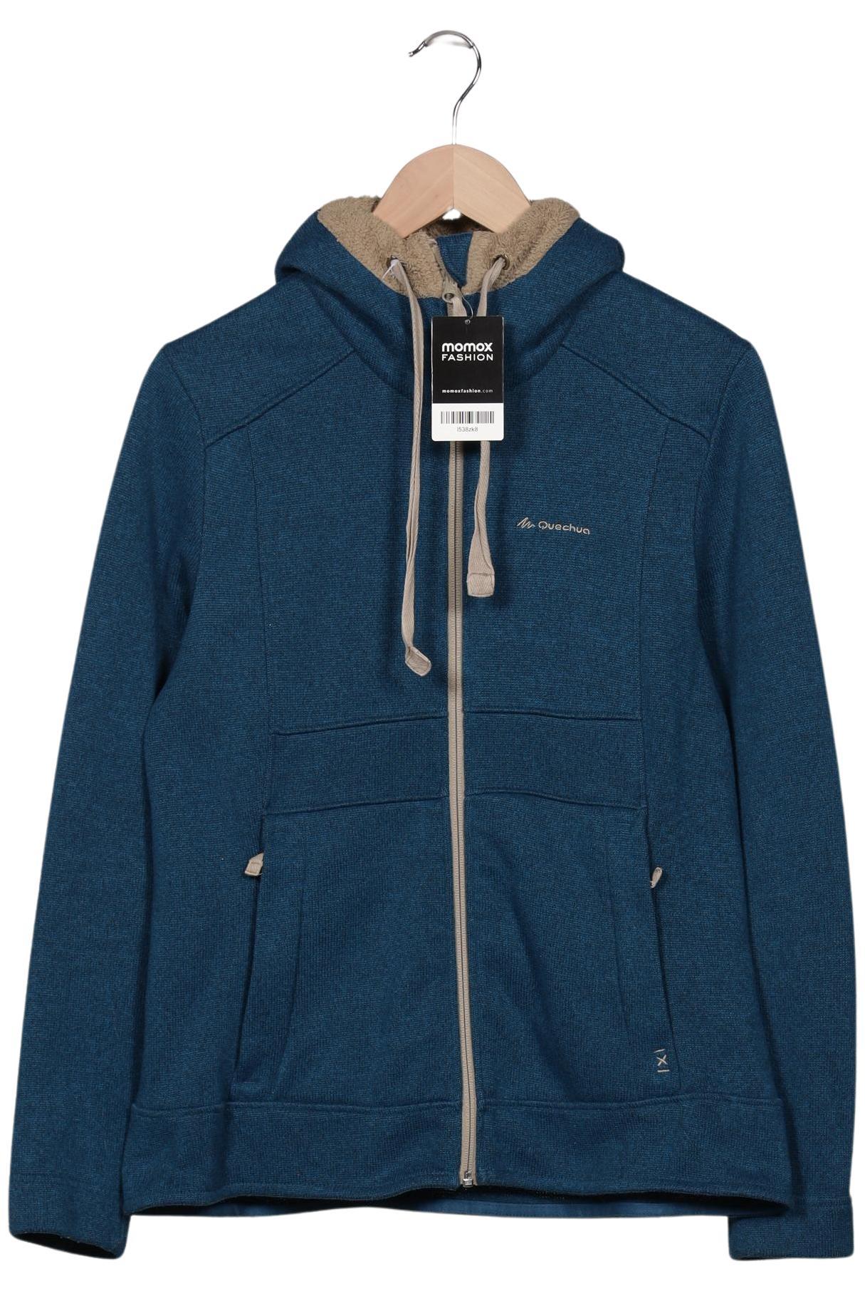 

quechua Damen Kapuzenpullover, blau, Gr. 42