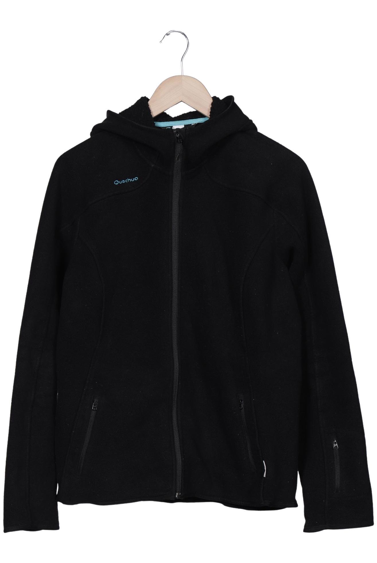 

quechua Damen Kapuzenpullover, schwarz, Gr. 44