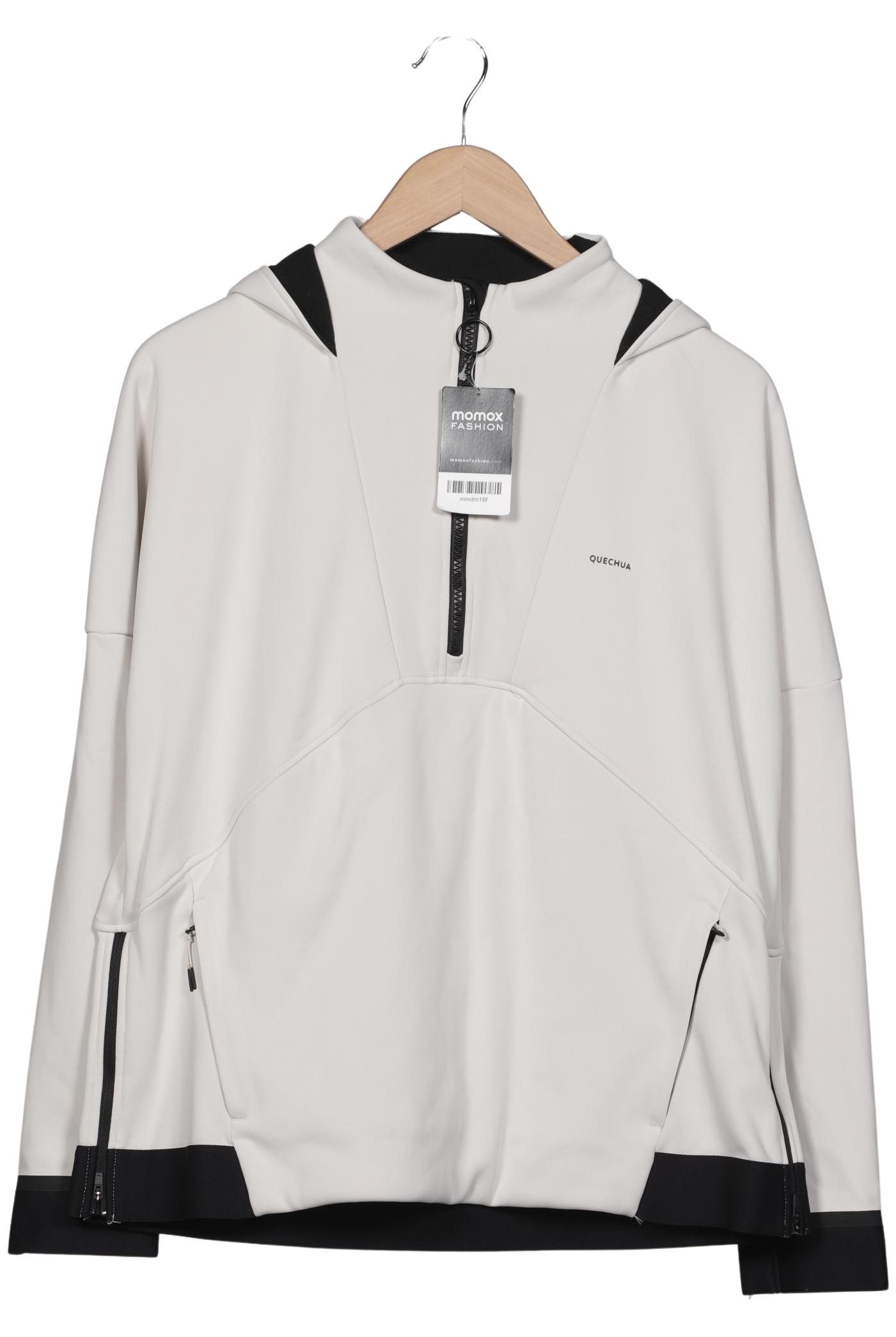 

quechua Damen Kapuzenpullover, cremeweiß, Gr. 42