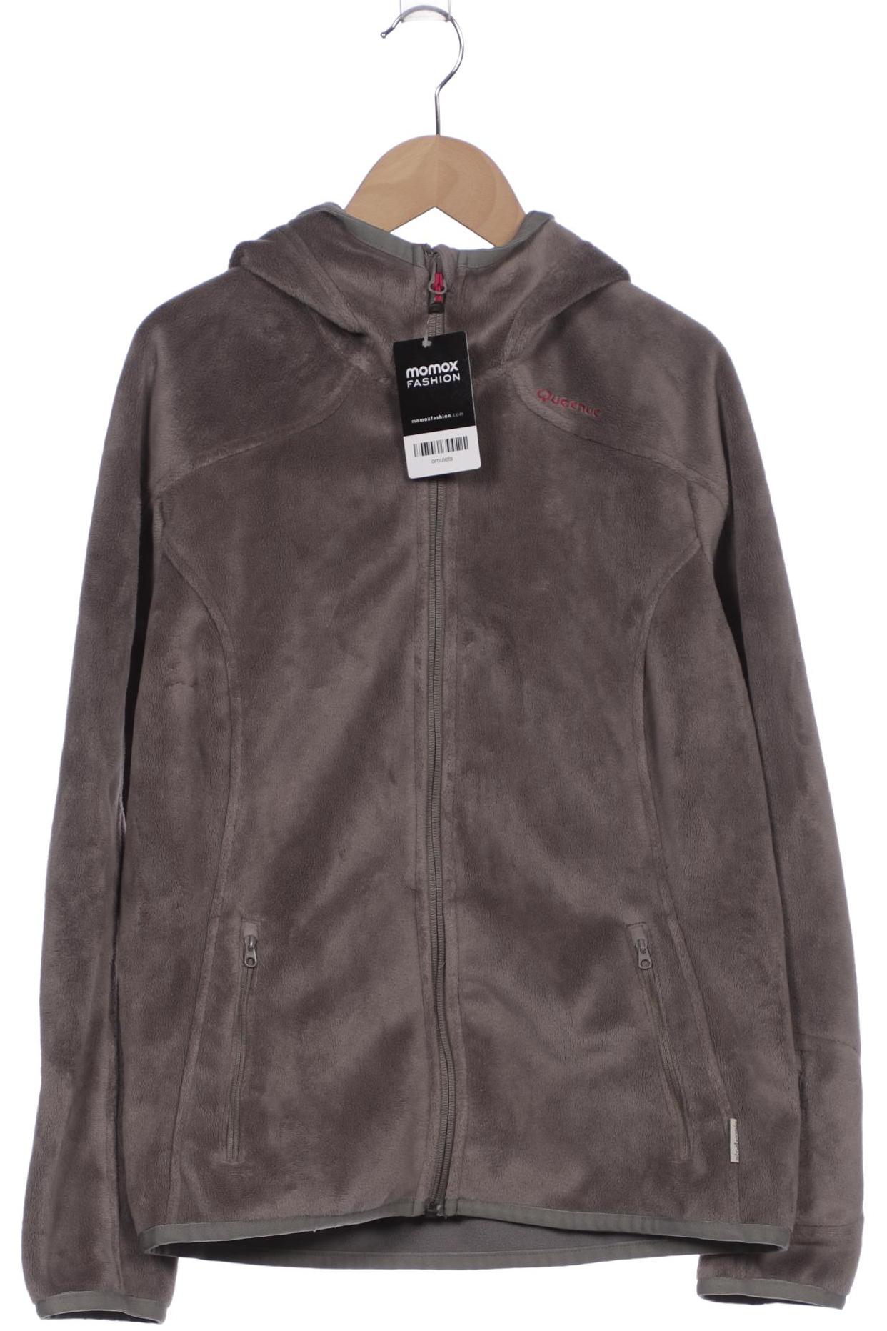 

quechua Damen Kapuzenpullover, grau, Gr. 42