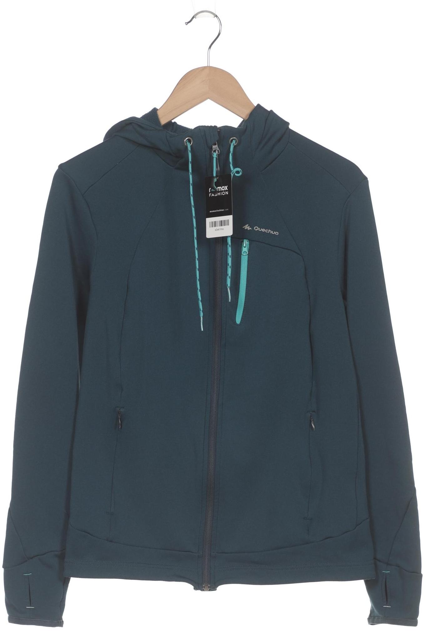 

quechua Damen Kapuzenpullover, türkis, Gr. 42