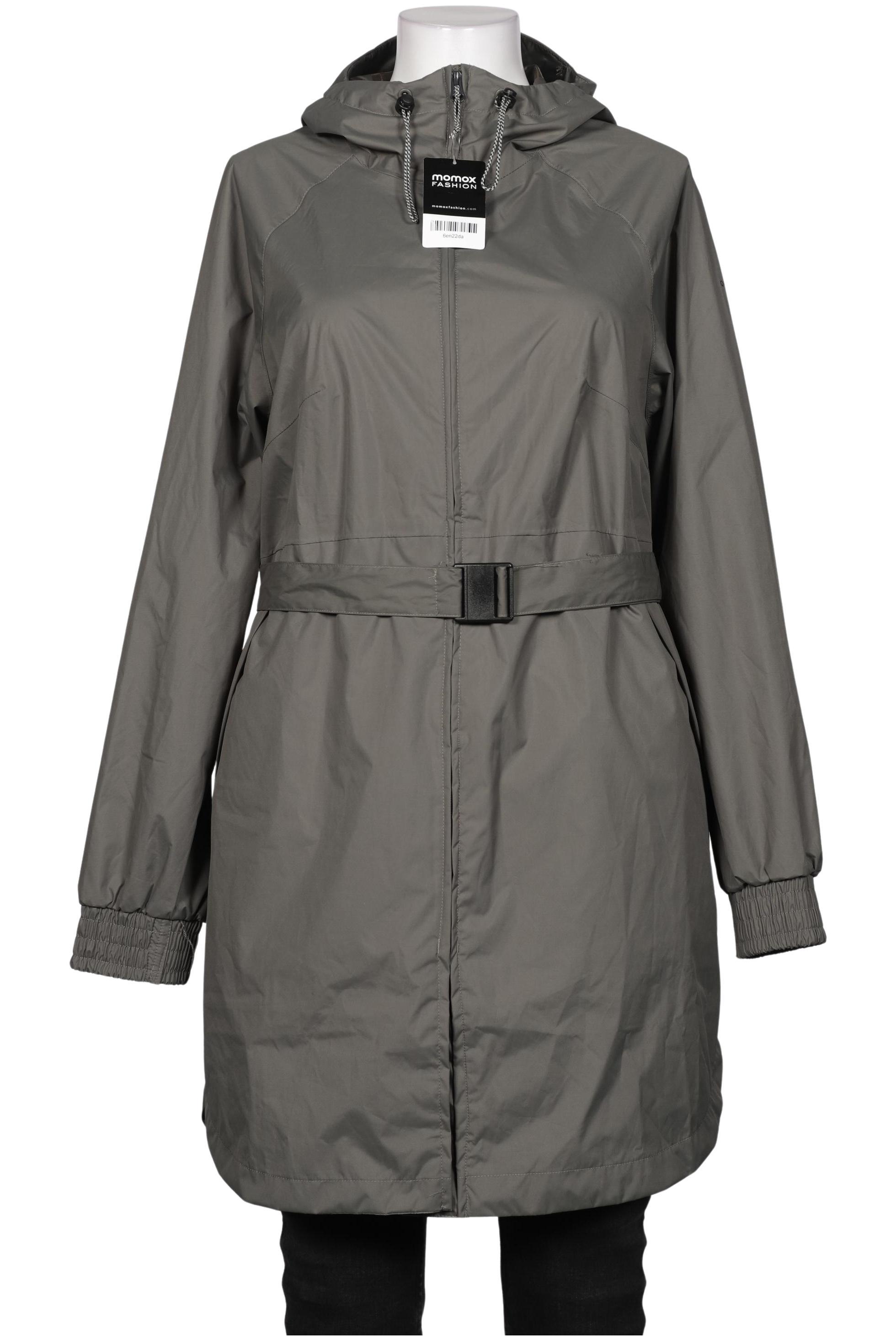 

quechua Damen Mantel, grau, Gr. 44