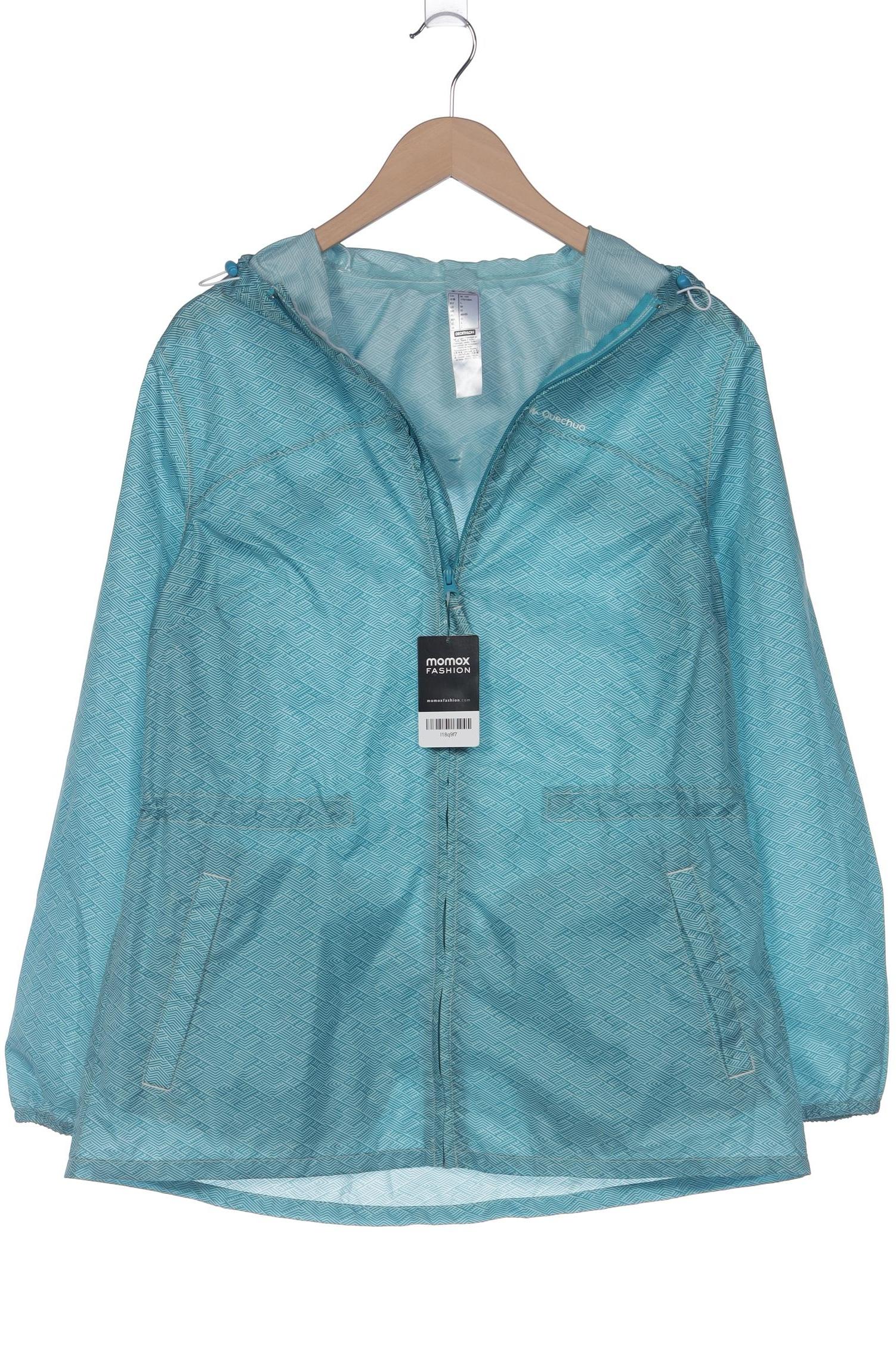 

quechua Damen Mantel, blau, Gr. 42
