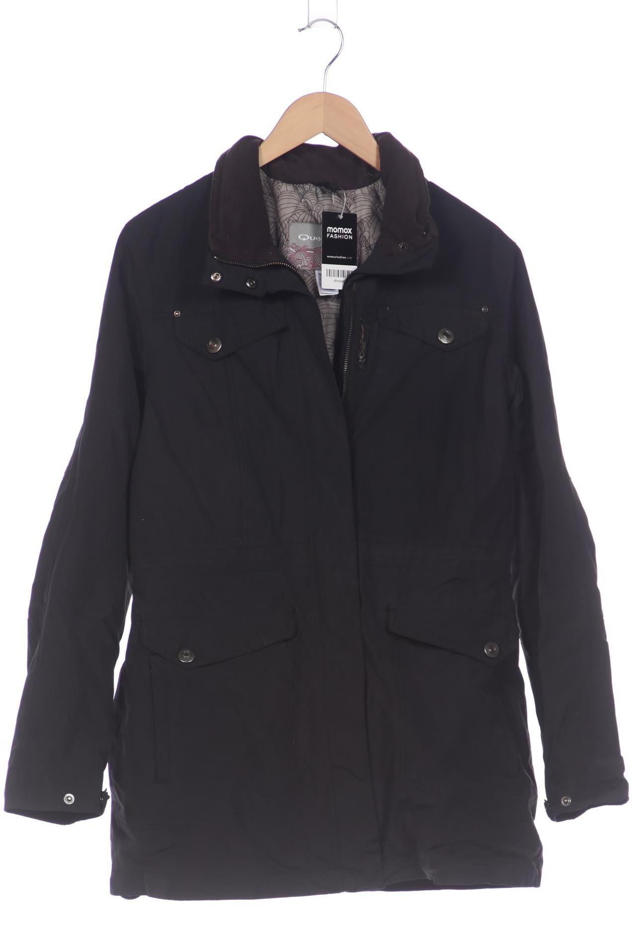 

quechua Damen Mantel, schwarz, Gr. 42