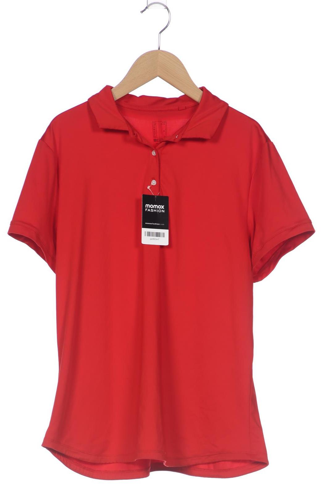 

quechua Damen Poloshirt, rot, Gr. 42