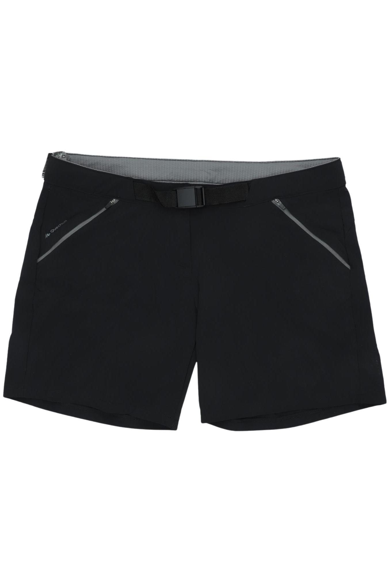 

quechua Damen Shorts, schwarz, Gr. 44