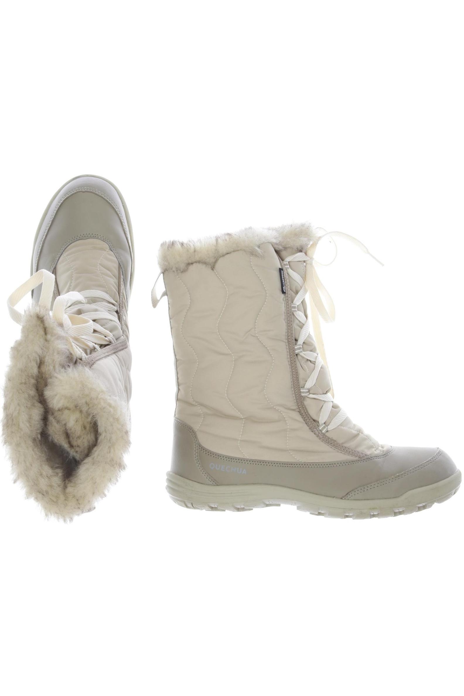

quechua Damen Stiefel, beige, Gr. 40